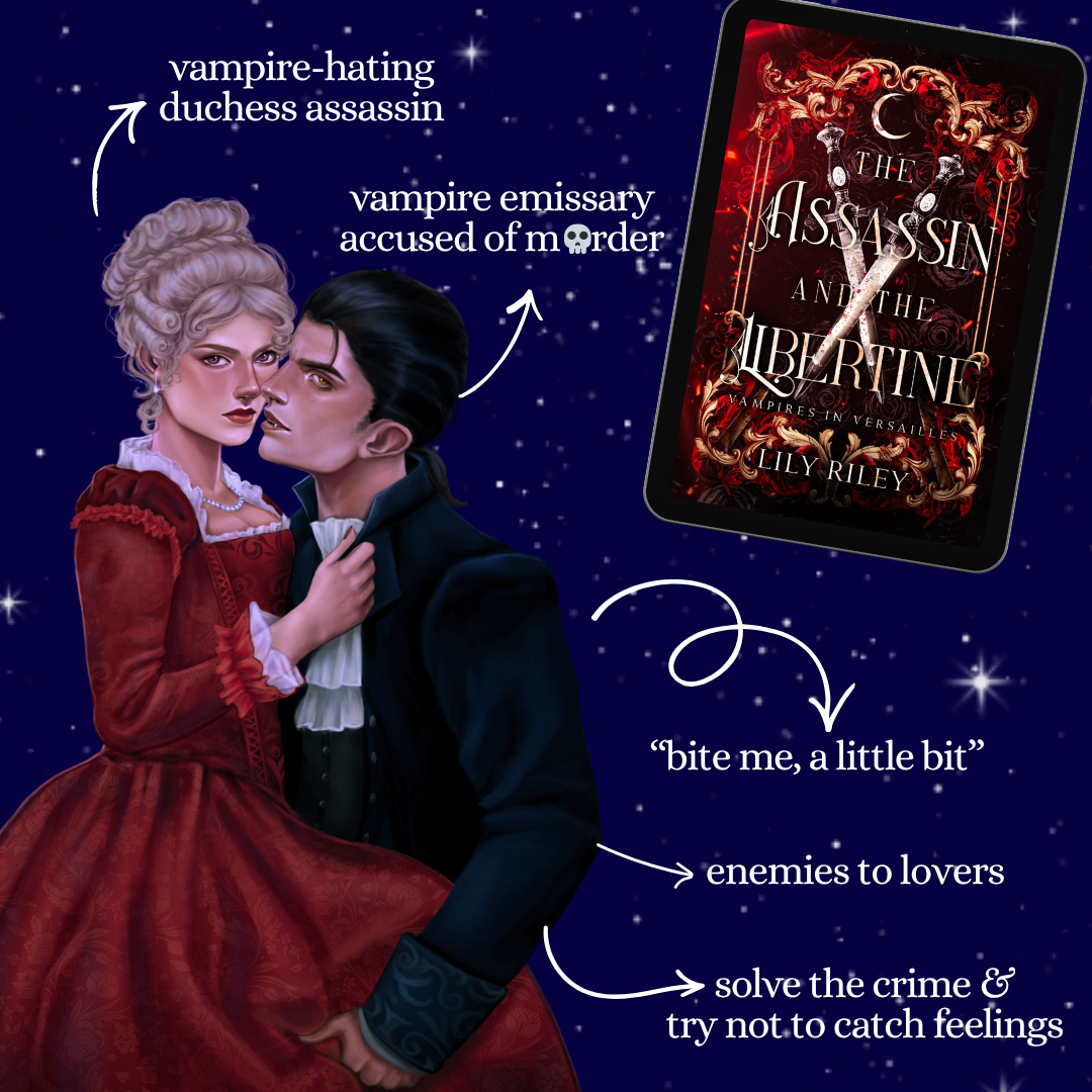 Author Lily Riley Facebook ad: Are they lovers? Worse.