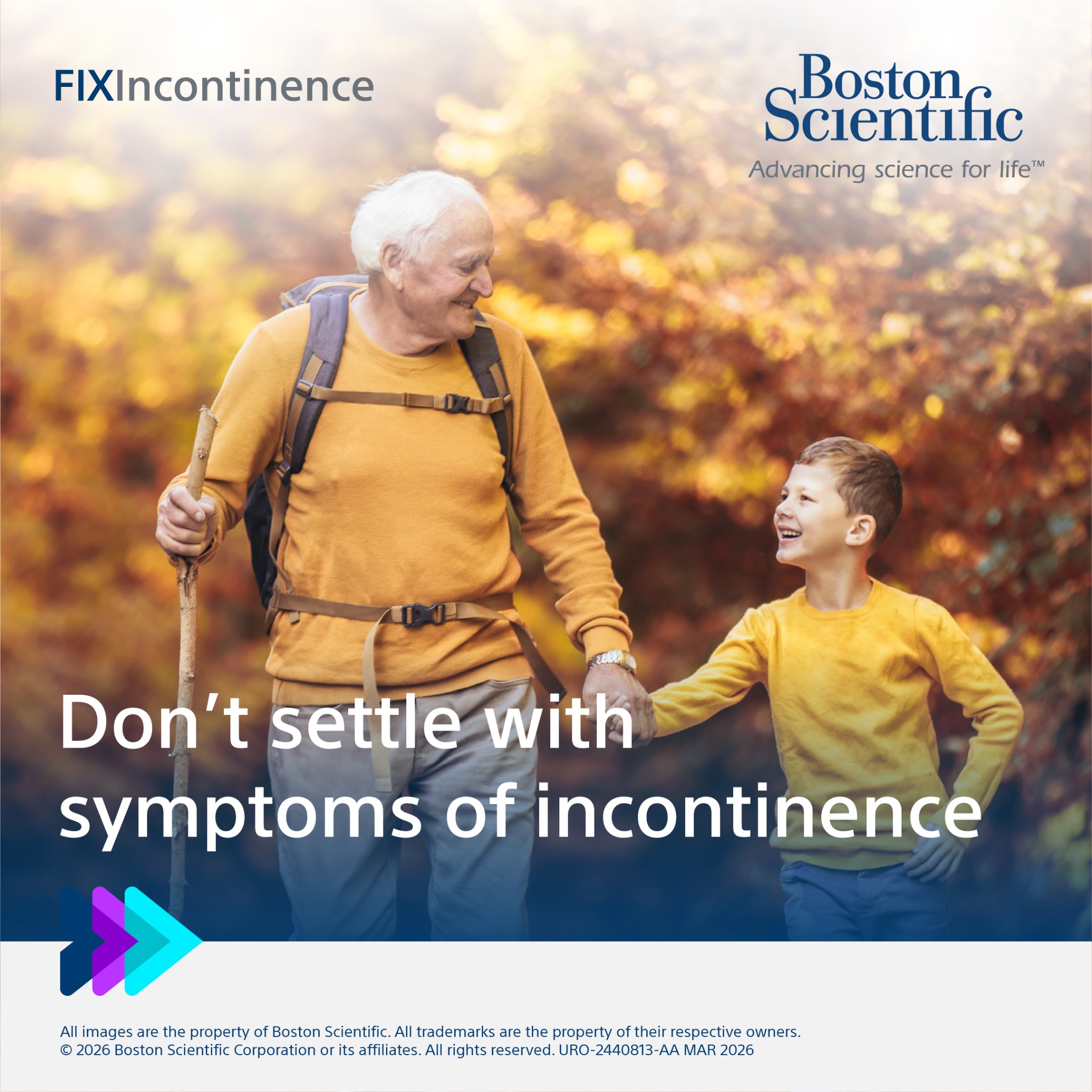 Boston Scientific Urology Facebook ad