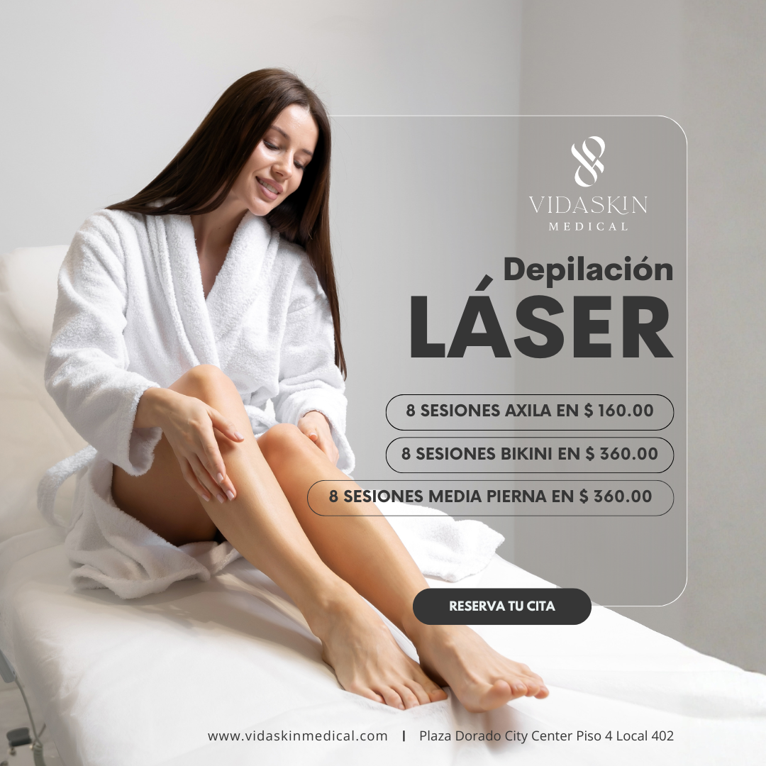 Vidaskin Medical Facebook ad: ¿Buscas resultados reales en estética y cuidado personal?