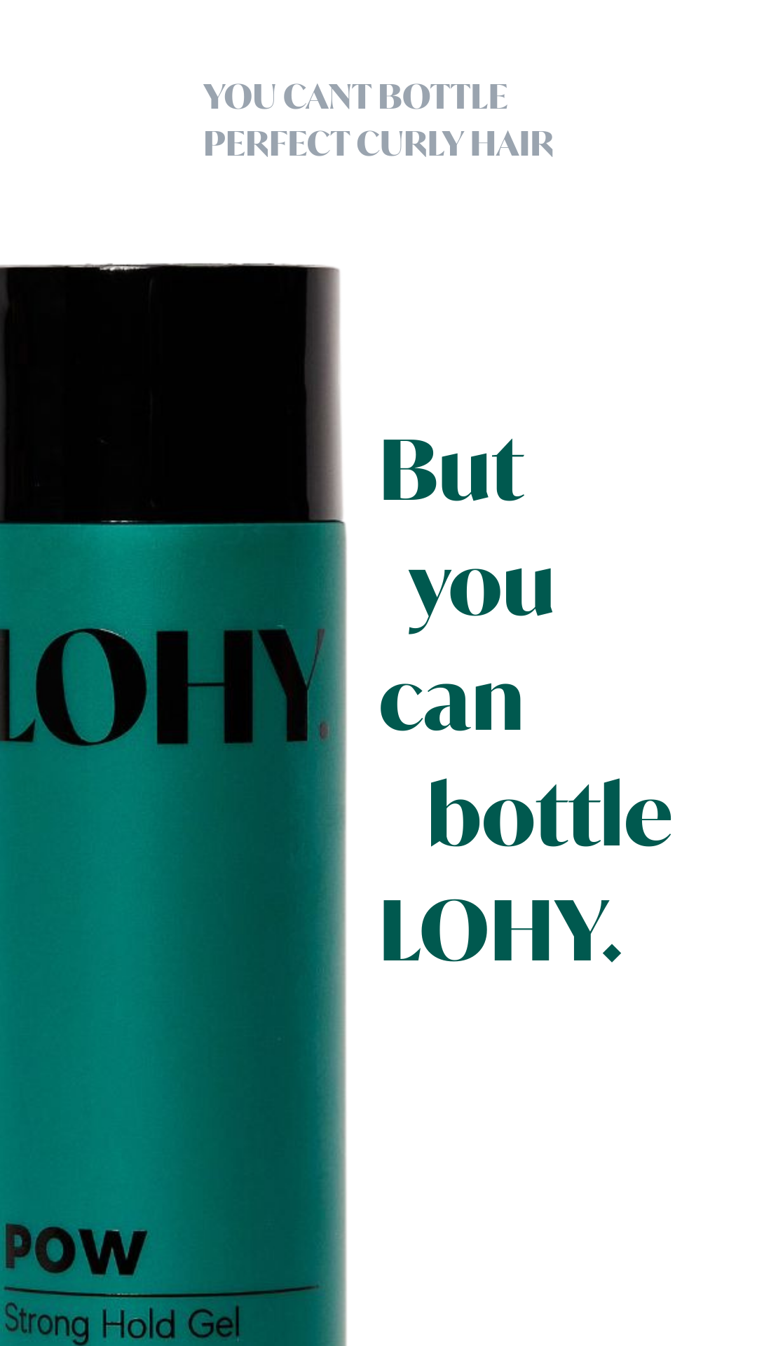 LOHY. Curls Facebook ad