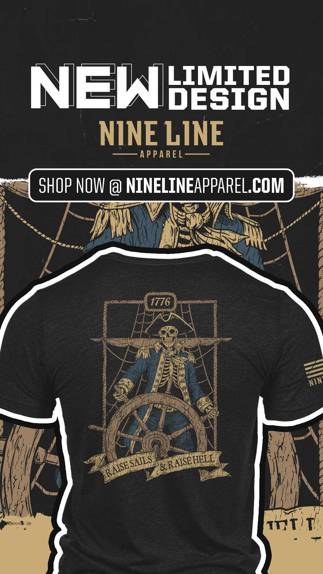 Nine Line Apparel Facebook ad