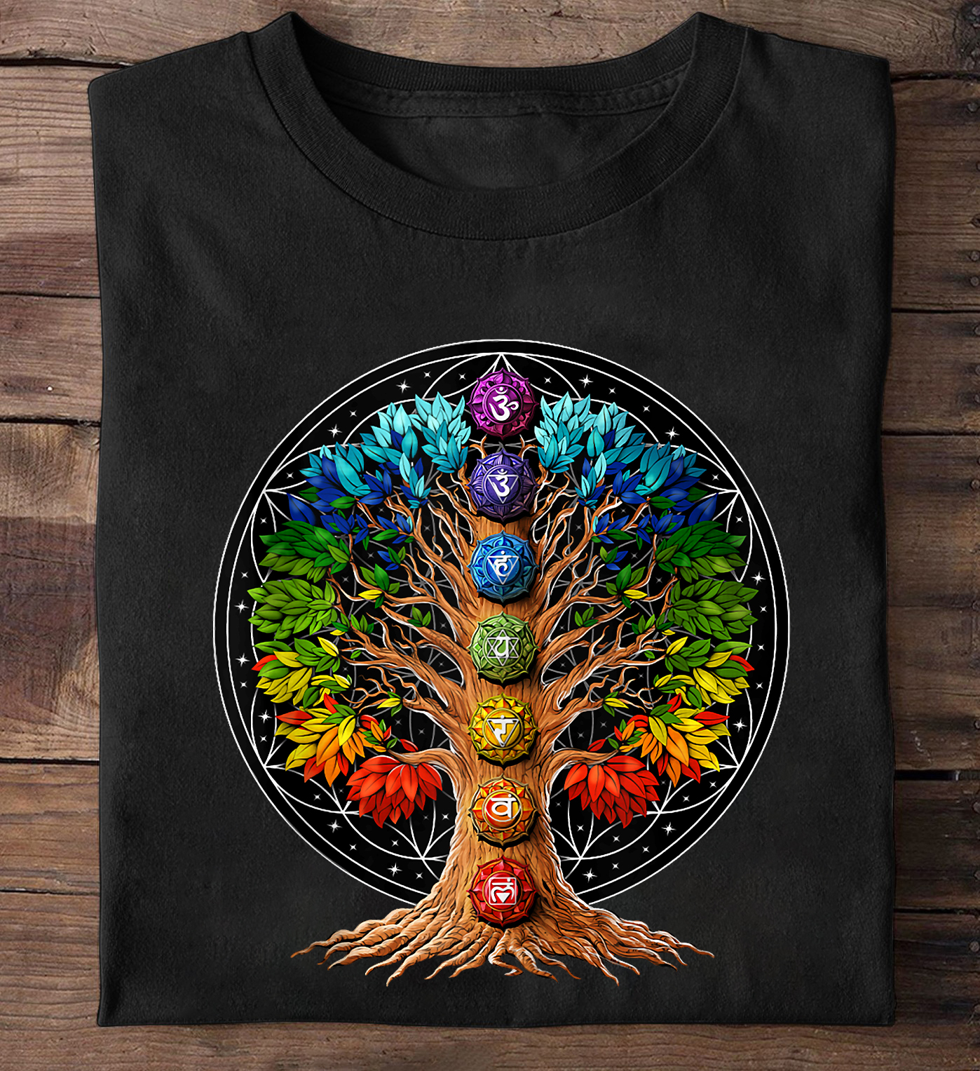 Inner Peace Pathways Facebook ad: Find your zen with our meditation-themed shirts!
