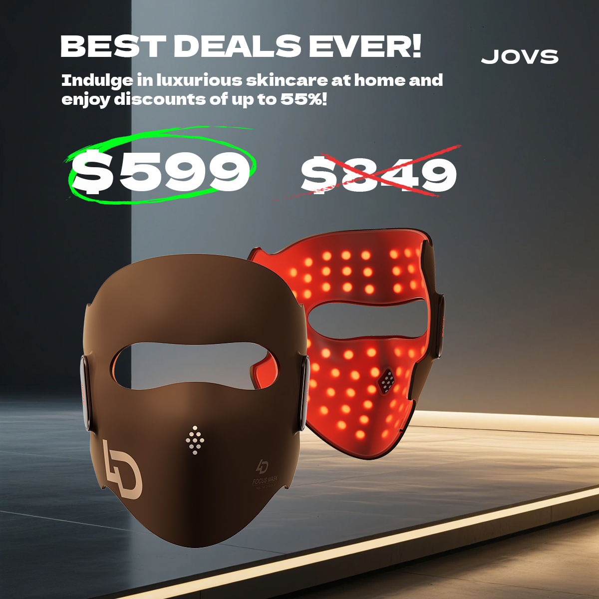 JOVS Facebook ad