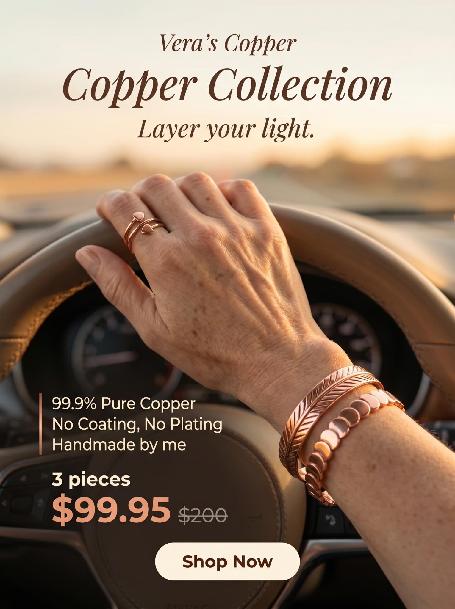 Vera’s Copper Facebook ad