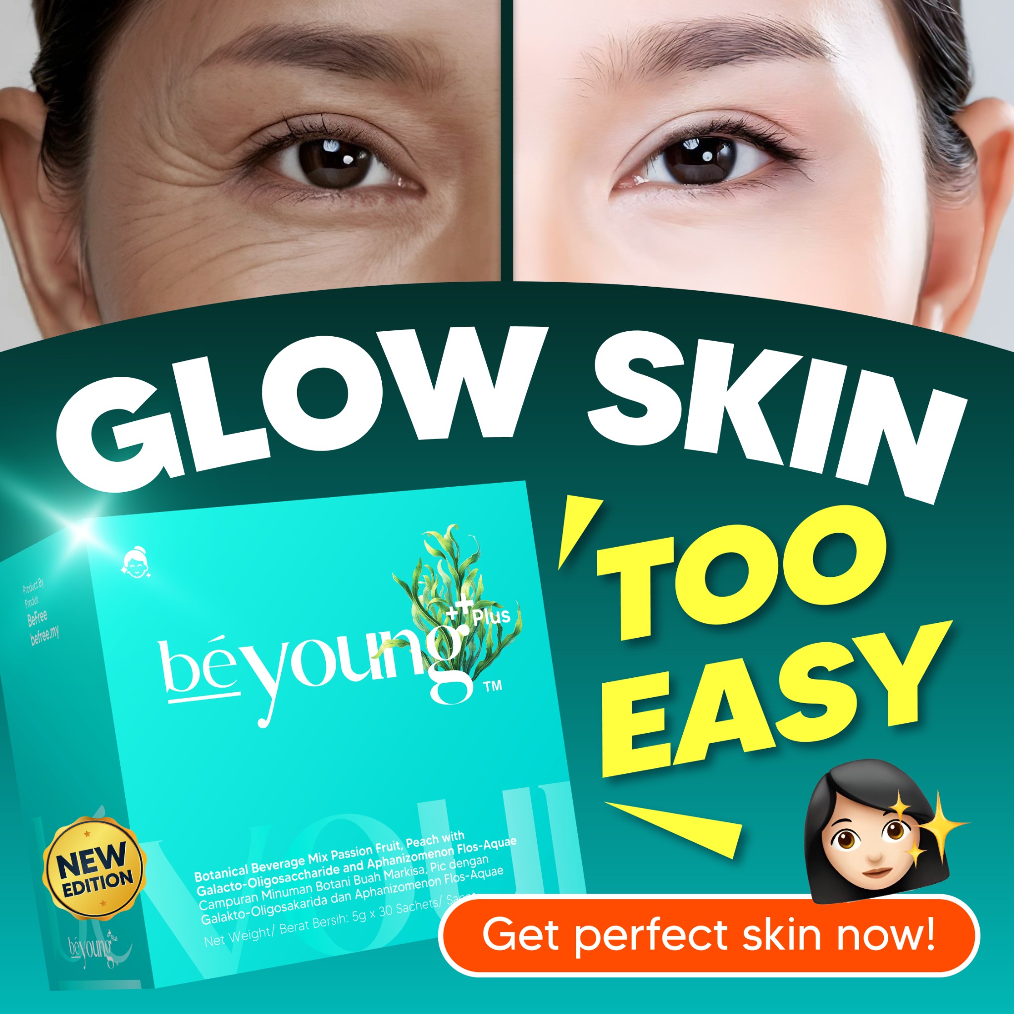 befree.my Facebook ad: First 80 new customers get a special new
