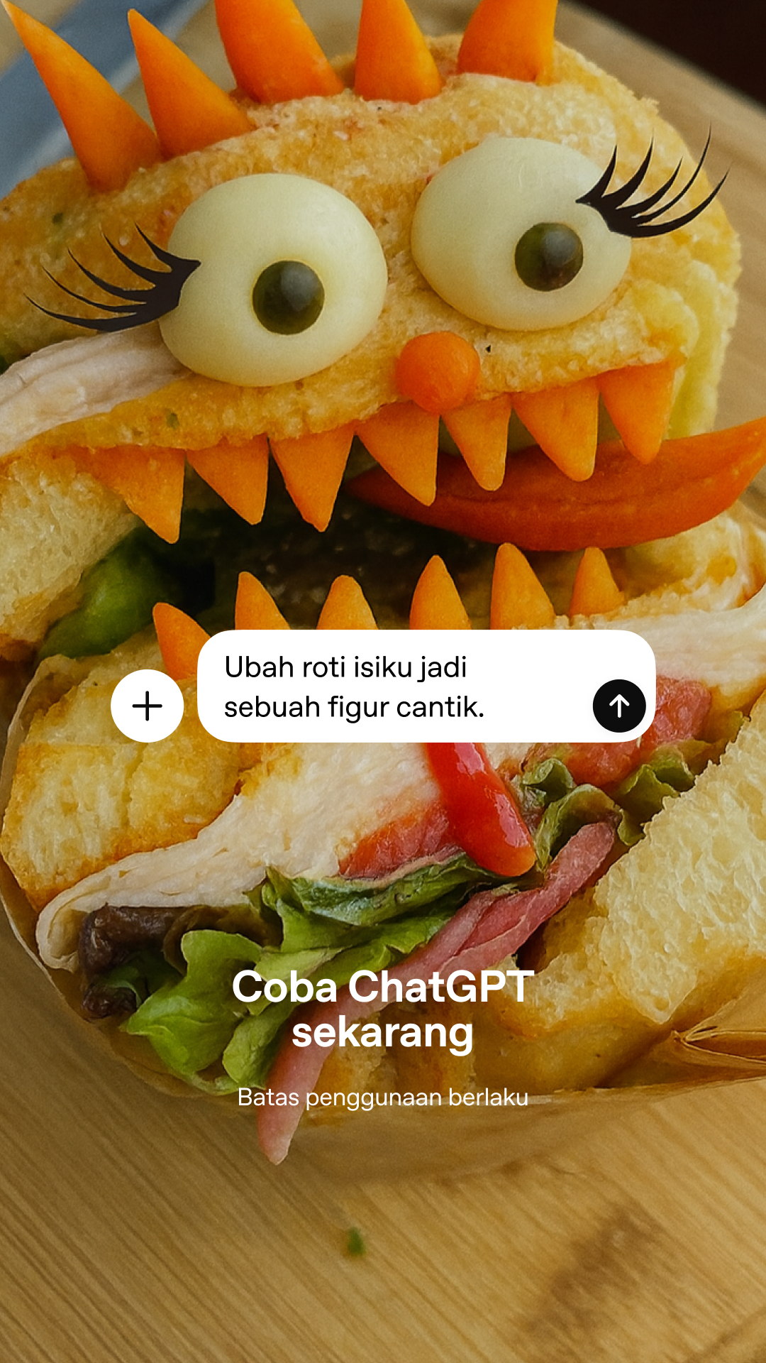 ChatGPT Facebook ad