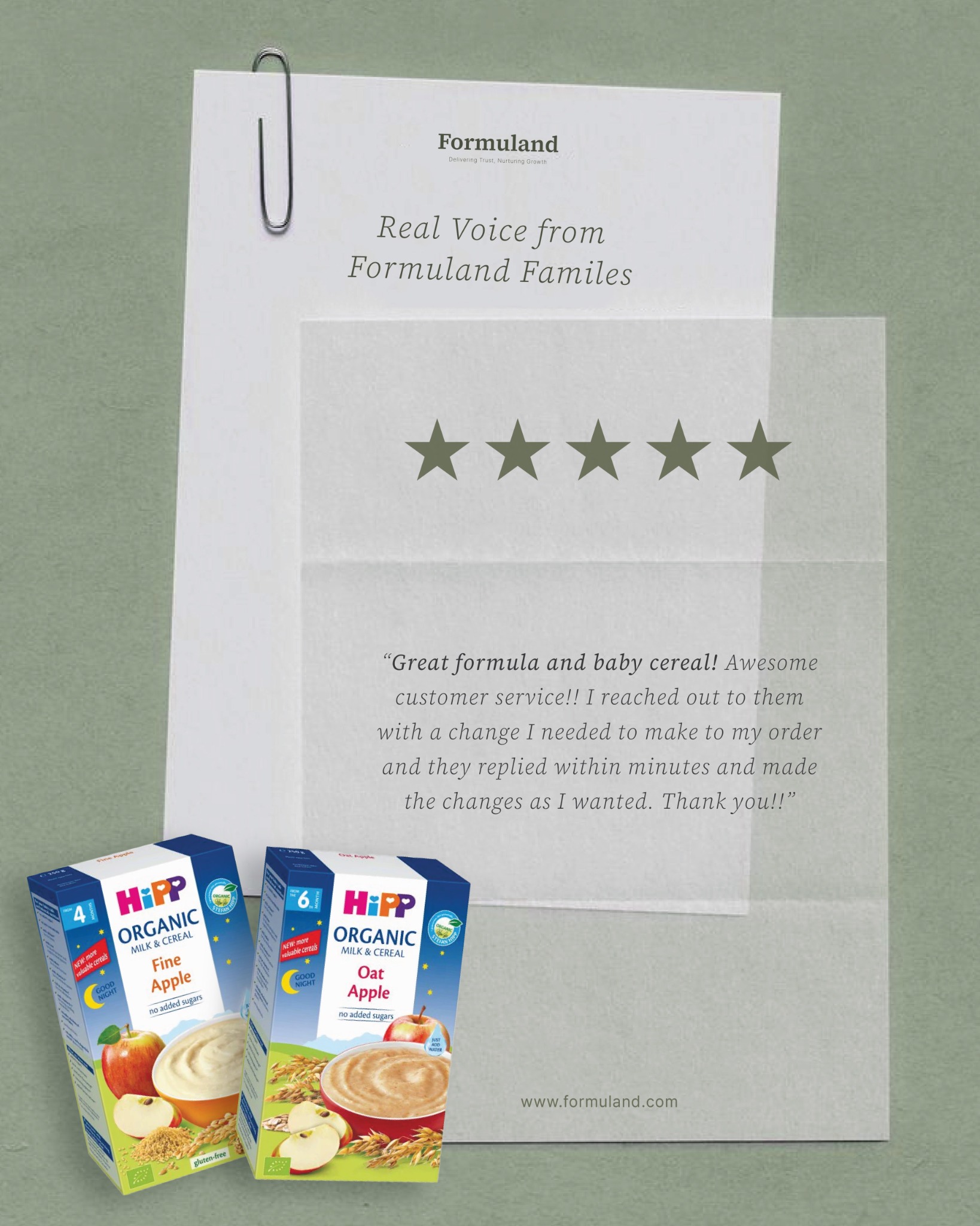 Formuland Facebook ad