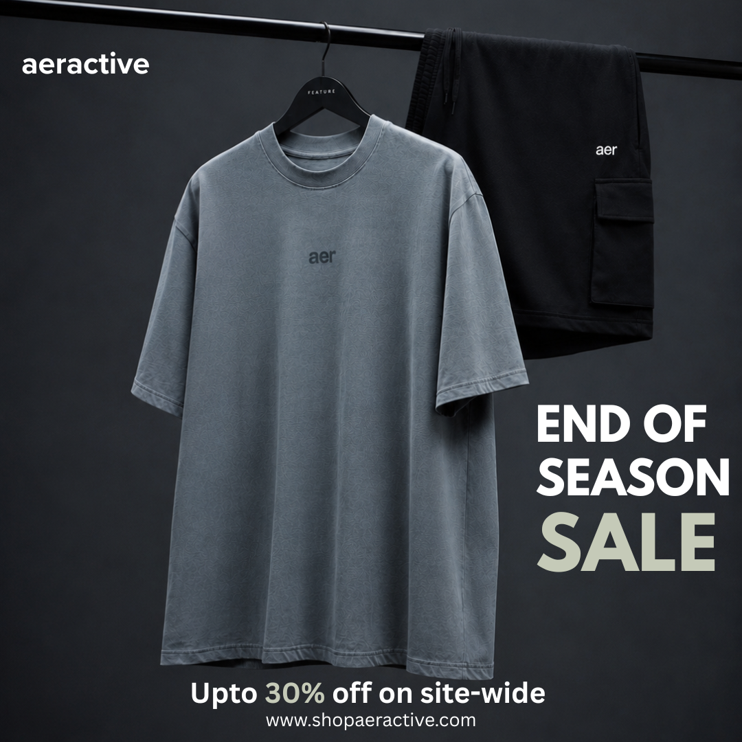 aer Facebook ad: Essential Washed Oversized Tee