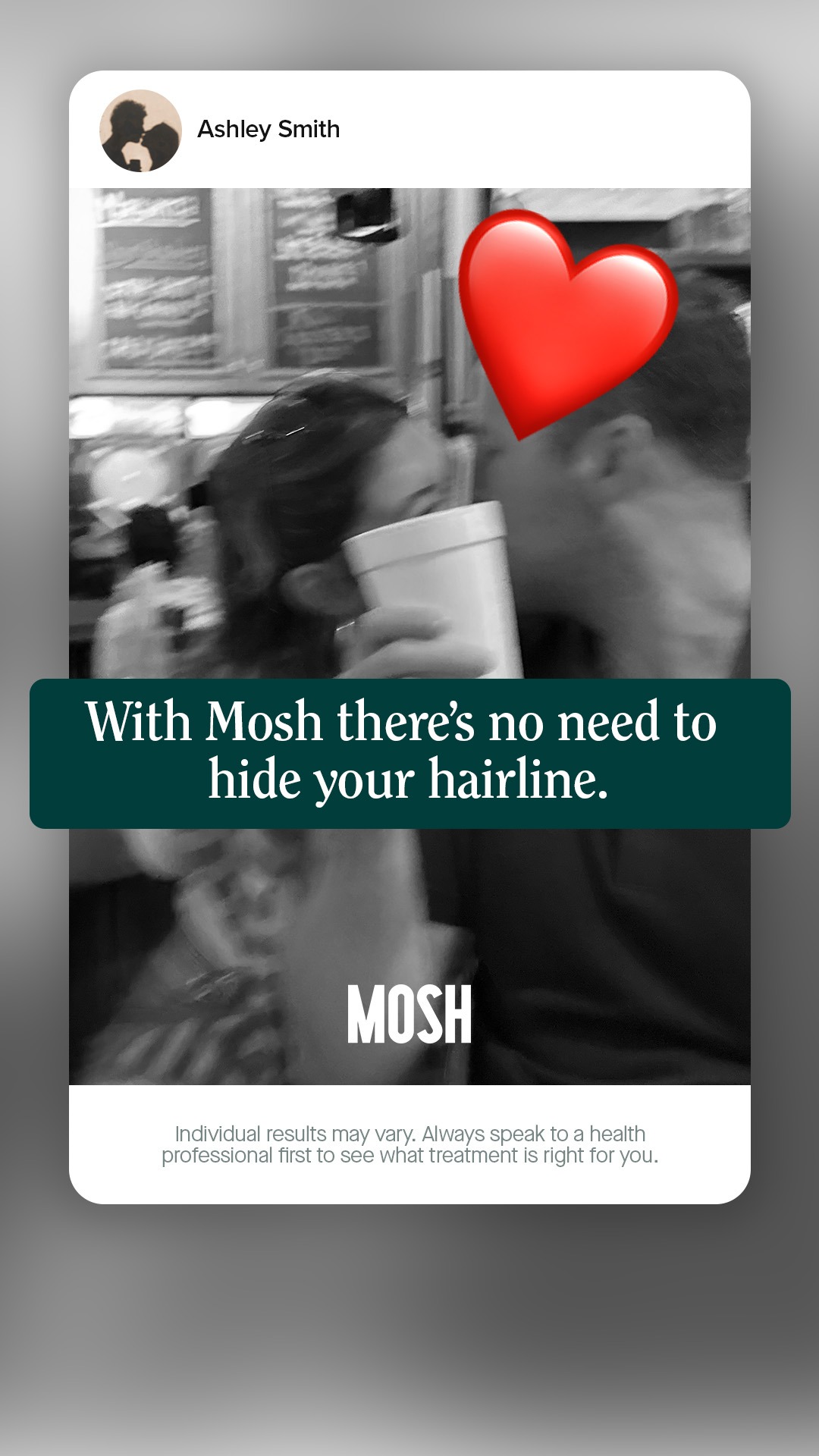 Mosh Facebook ad