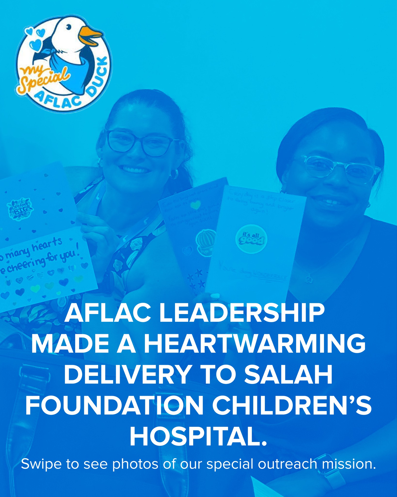 Aflac Facebook ad