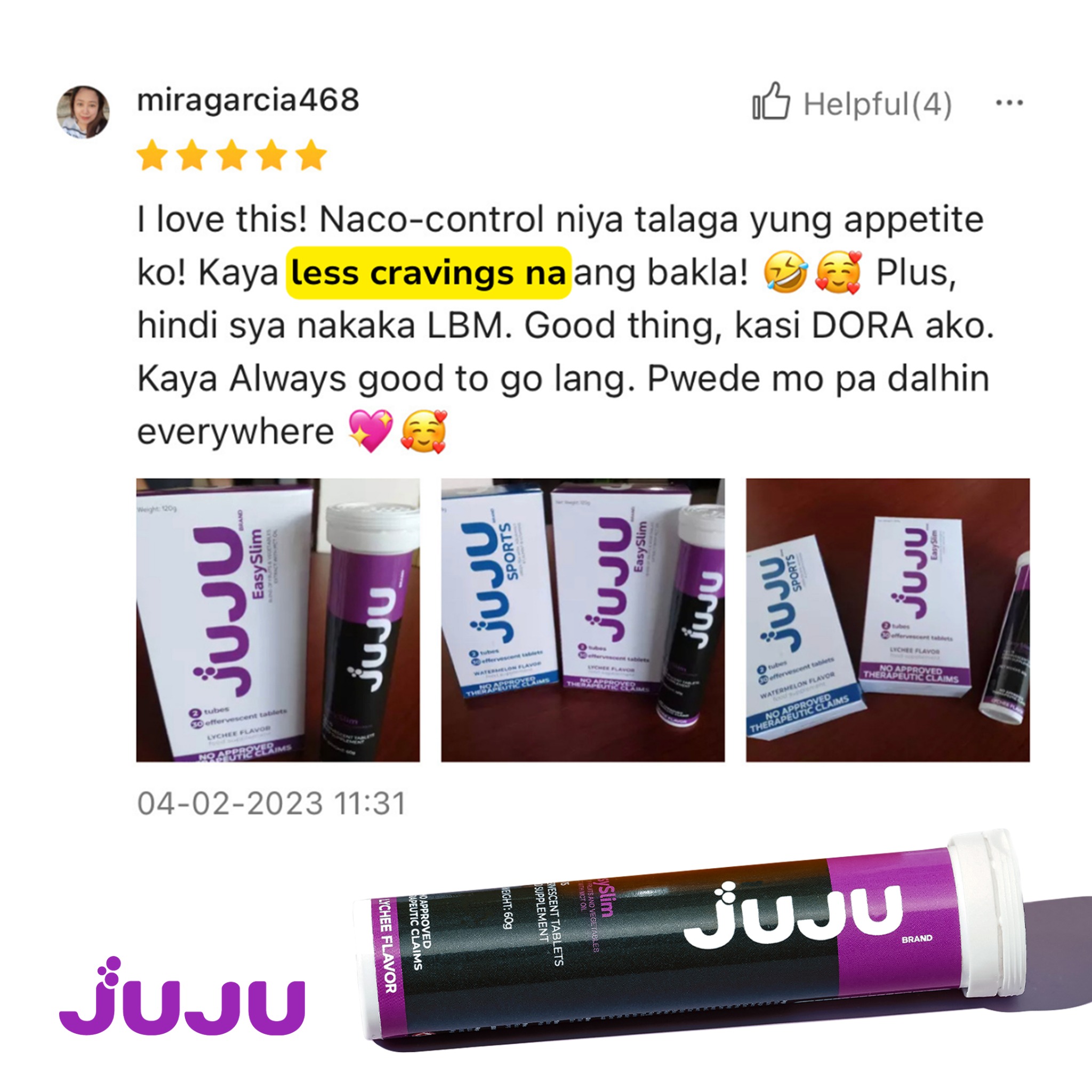 Juju EasySlim Philippines Facebook ad: May Belly Fat at Hirap Magpaliit ng Tyan?