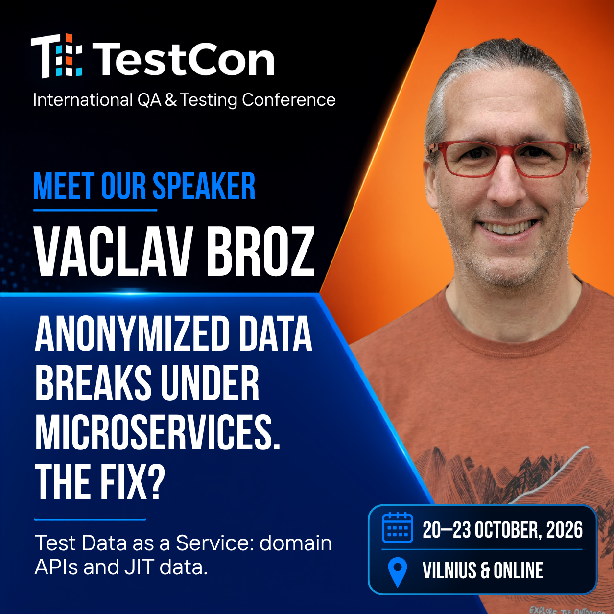 TestCon Europe Conference Facebook ad: International QA & Testing Conference
