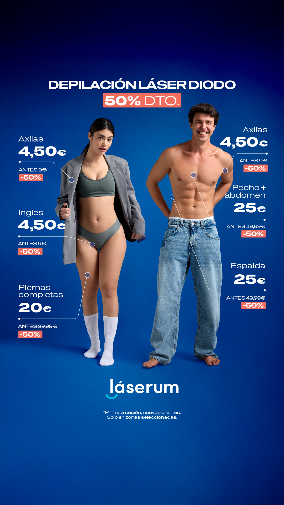 Láserum Facebook ad