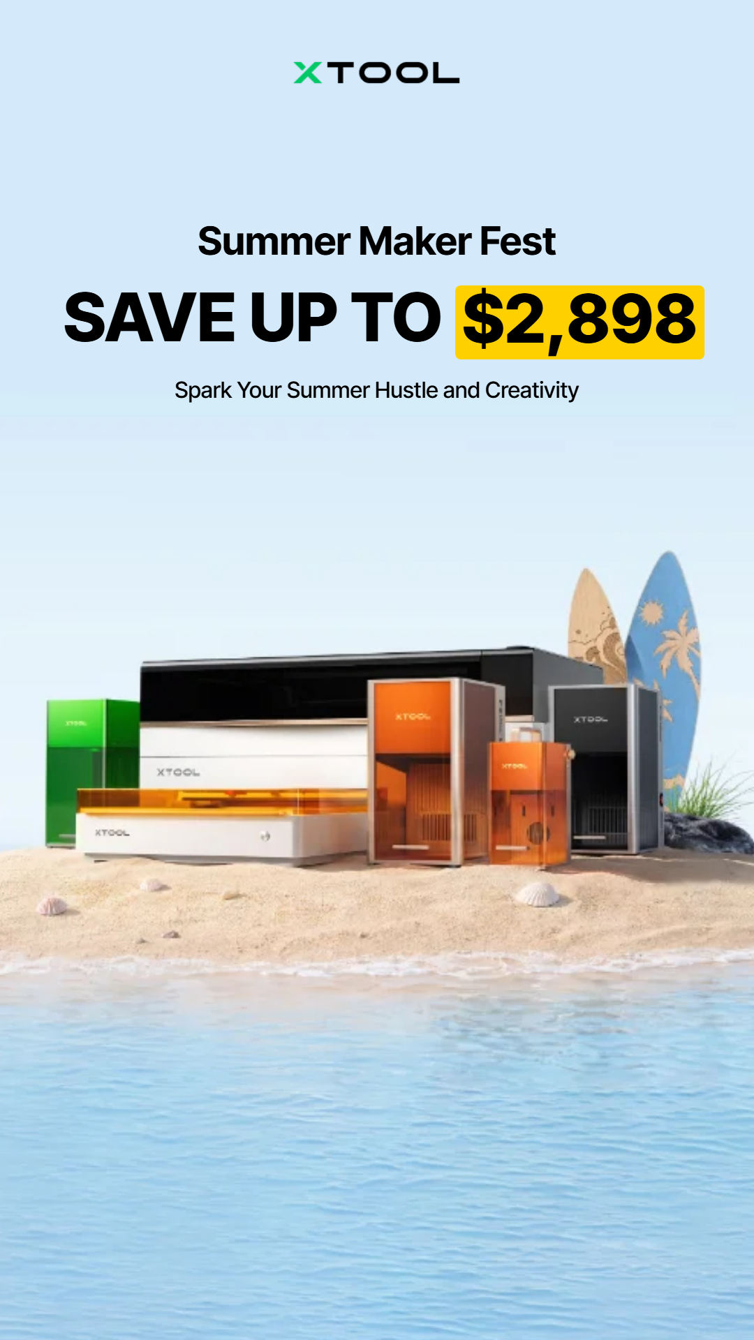 xTool Facebook ad
