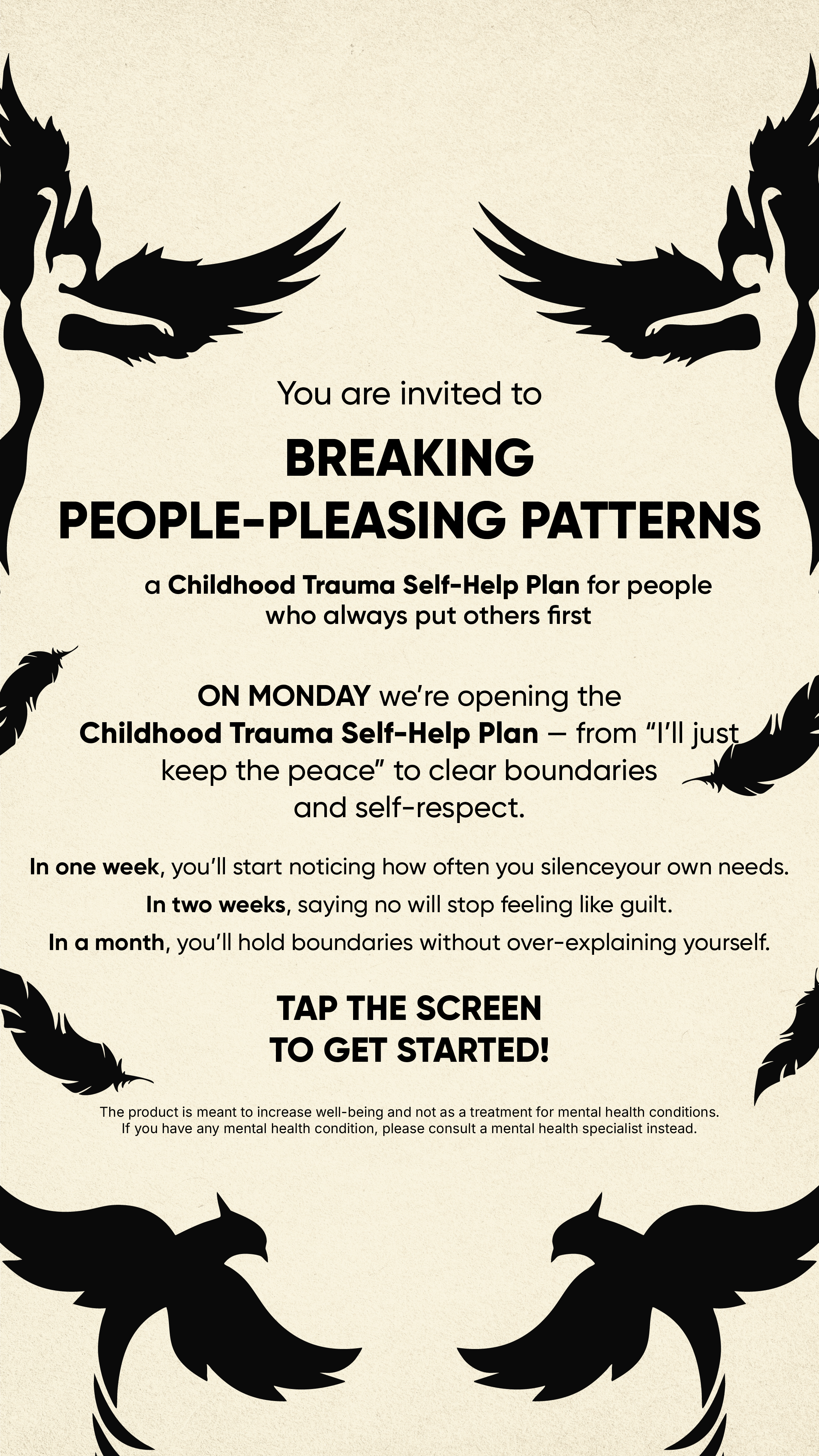 BetterMe: Mental Health Facebook ad