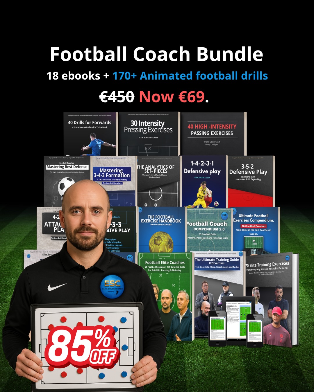 elite.soccer.coach Facebook ad: Sunday night. No session planned.