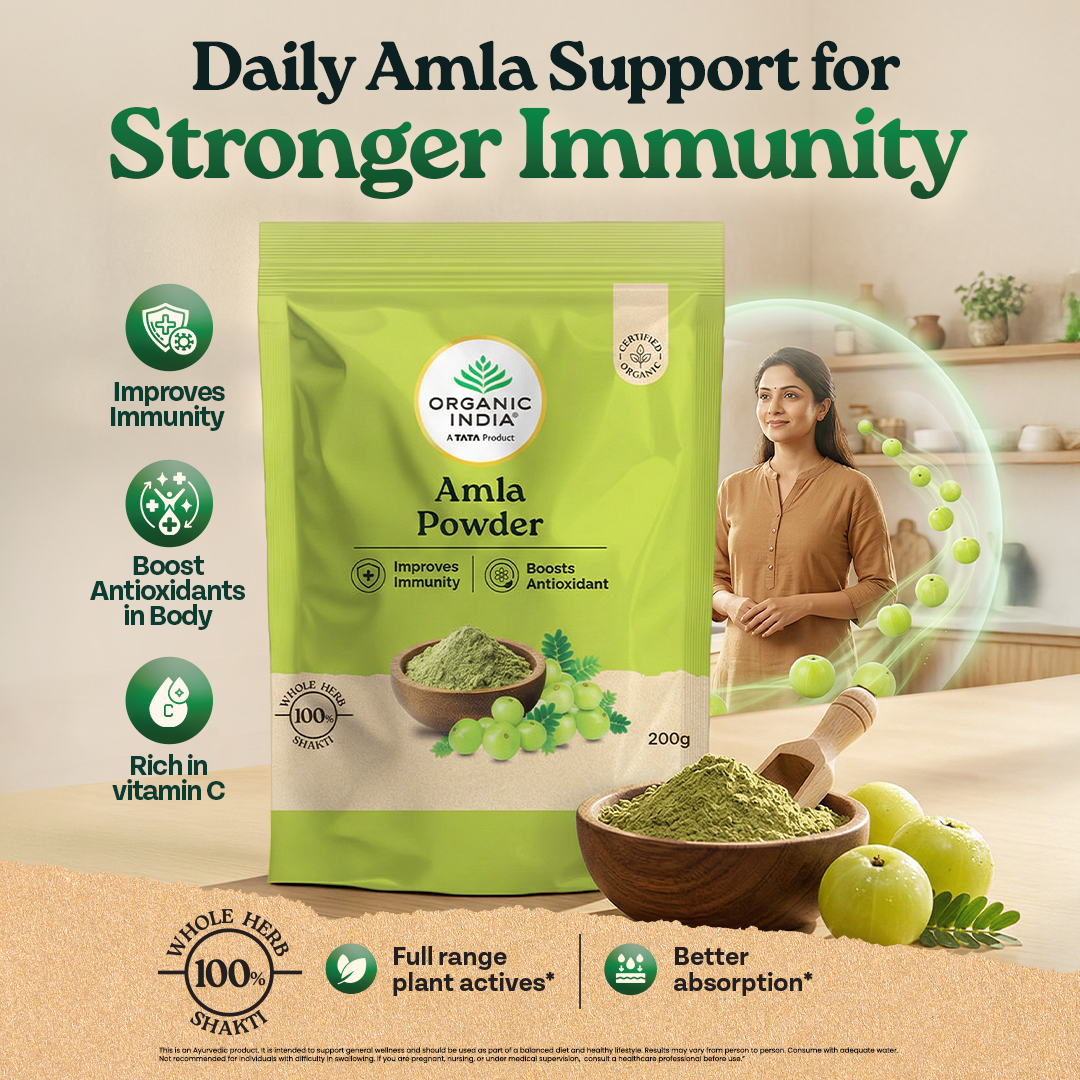 Organic India Facebook ad