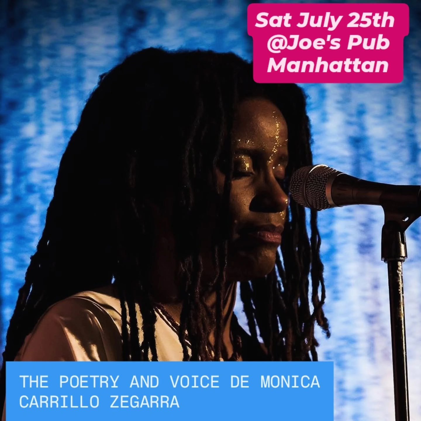 Monica Carrillo Zegarra-ORU Facebook ad: AFRO-LATINA WRITERS: THE POETRY & SOUND OF MÓNICA CARRILLO…