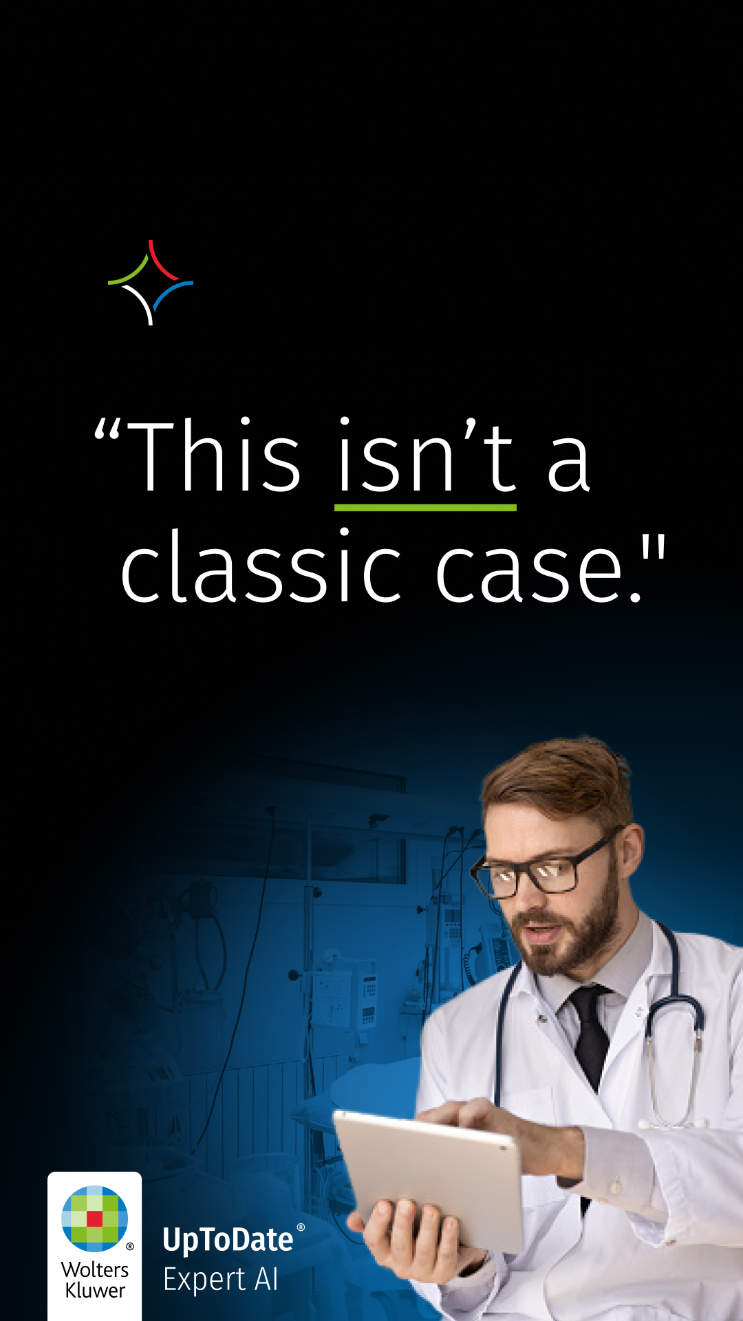 UpToDate Facebook ad