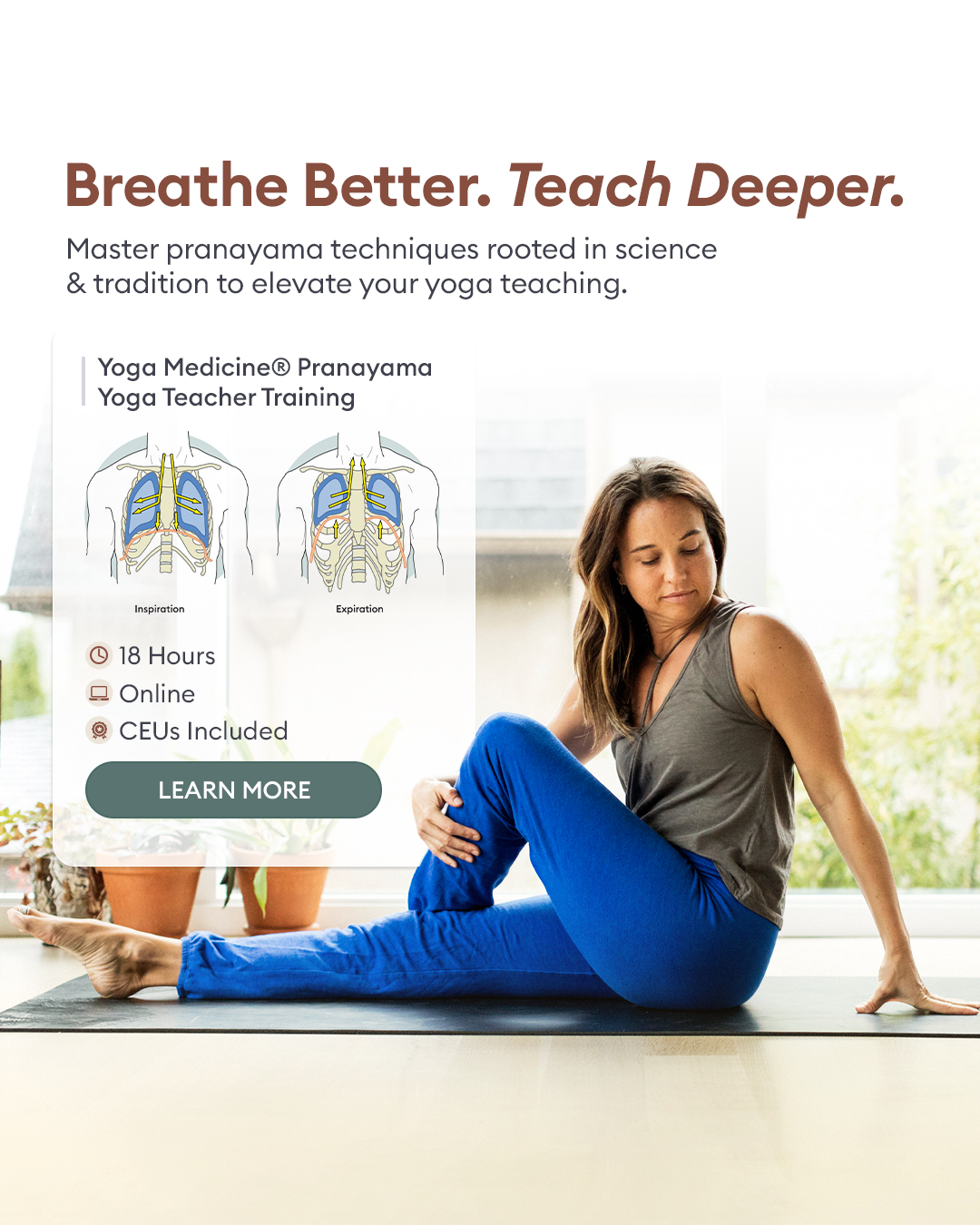 Yoga Medicine by Tiffany Cruikshank Facebook ad