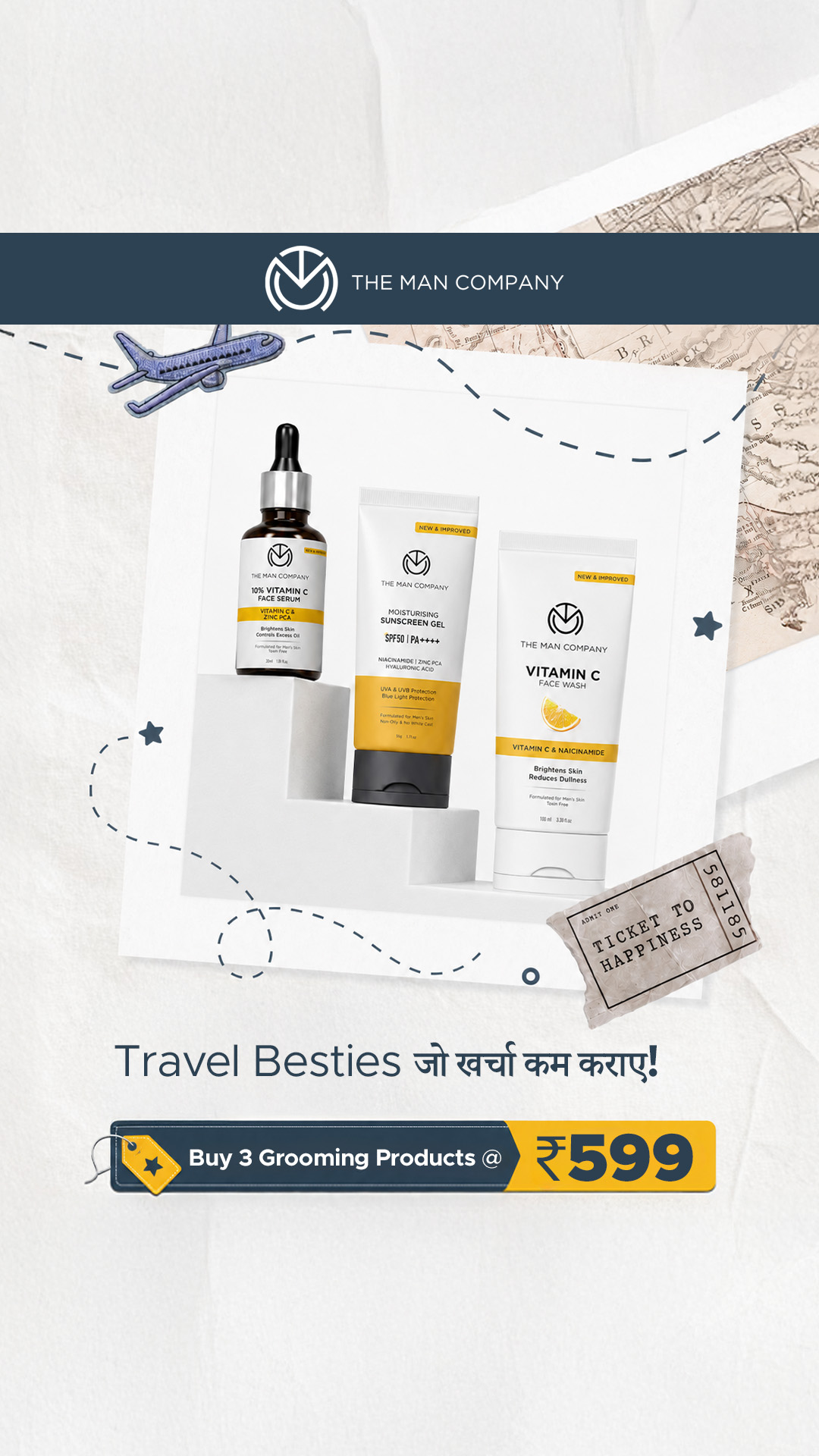TheManCompany Facebook ad
