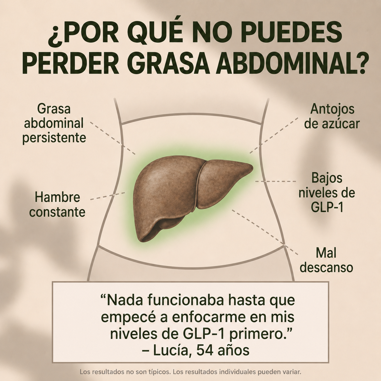 Modo sano YA Facebook ad: Es momento de cuidar tu higado graso antes que sea tarde