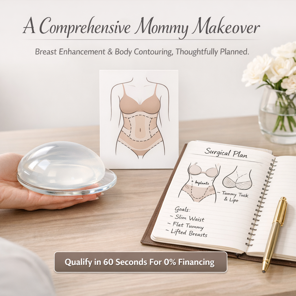 Cosmetic Surgery, Laser Services,,Medical Spa Facebook ad: Mommy Makeover Financing