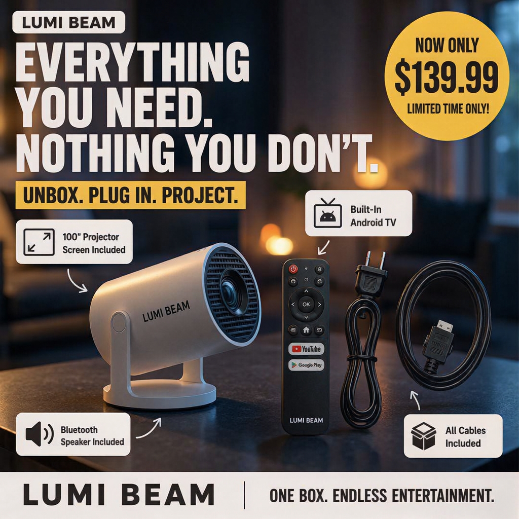Lumi Beam Facebook ad