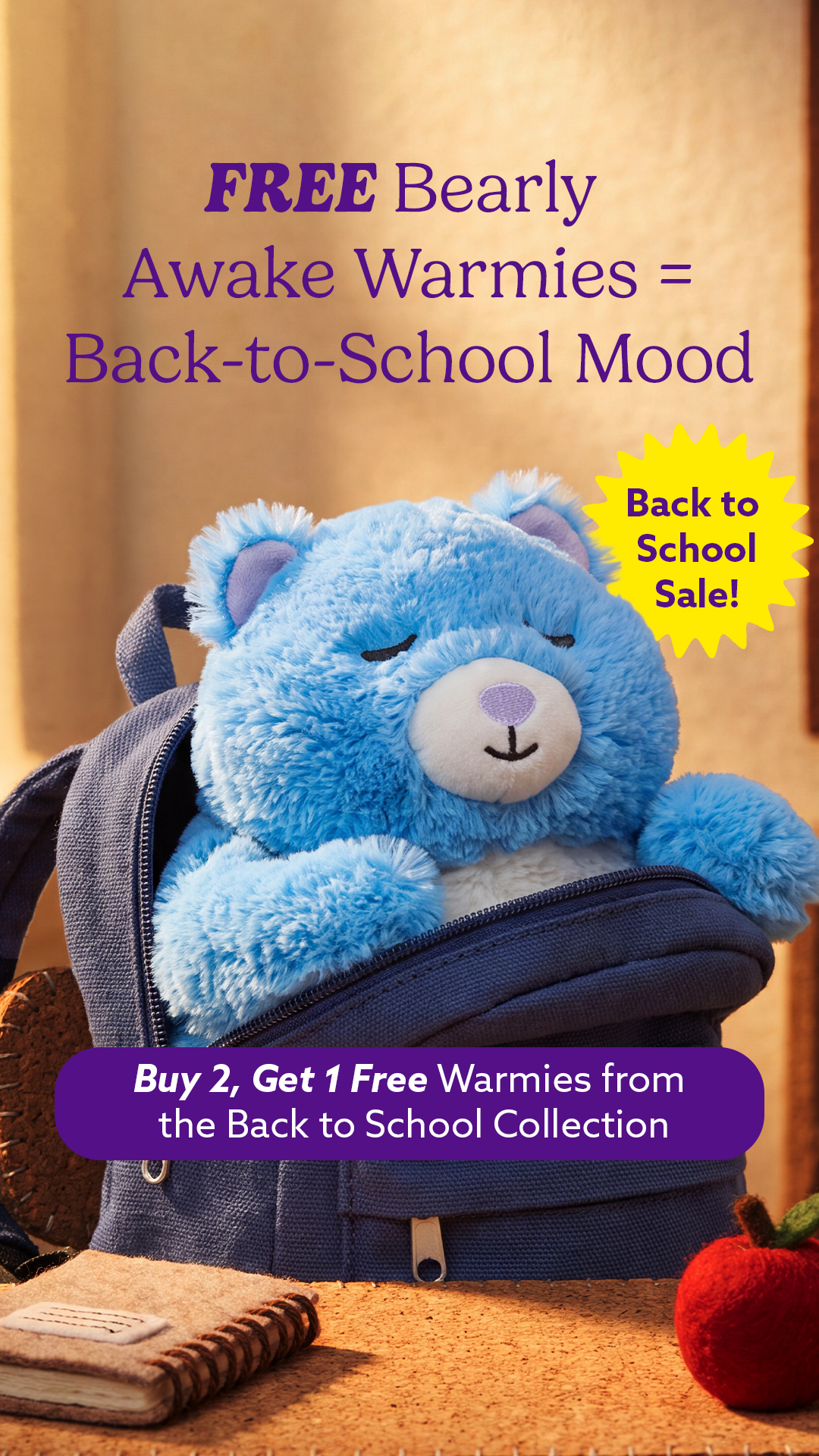Warmies USA Facebook ad