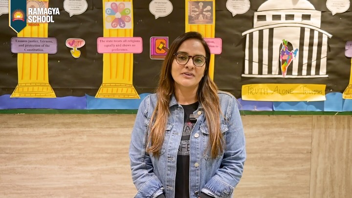 Ramagya School Noida Facebook ad: Every parent’s greatest joy is watching their child…