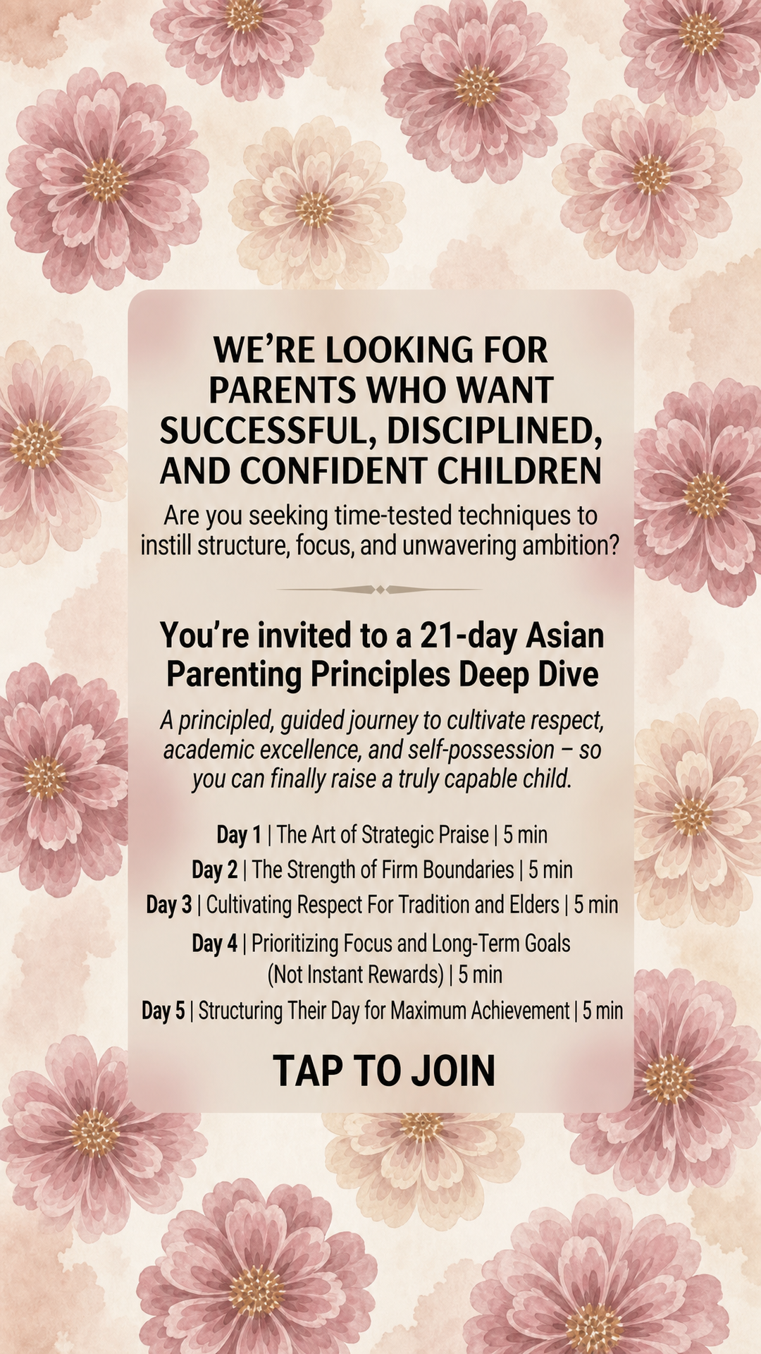 Tanaka Hiroshi - ADHD parenting coach Facebook ad