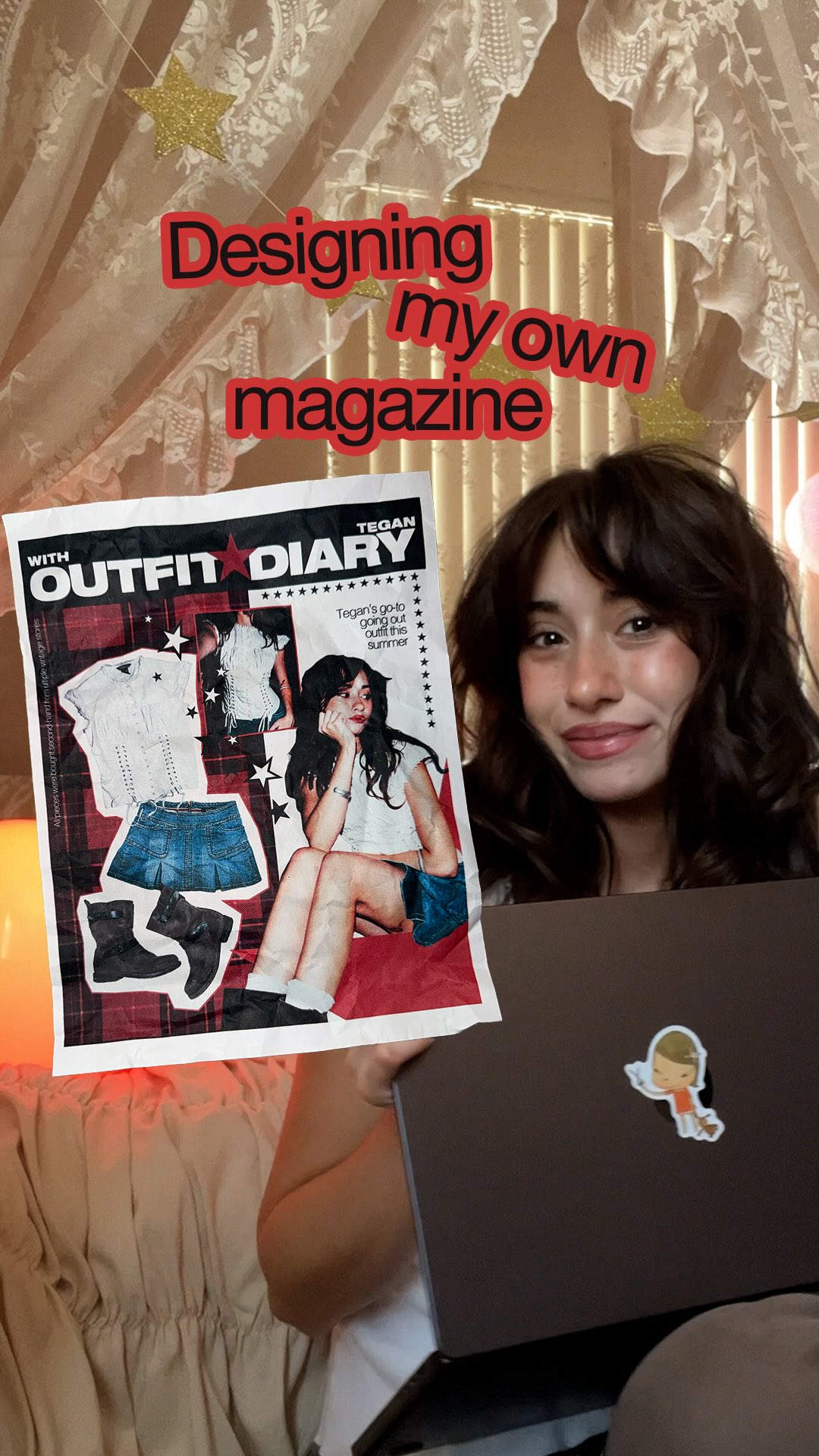 Adobe Creative Cloud Facebook ad: designing a magazine is my new favorite to…