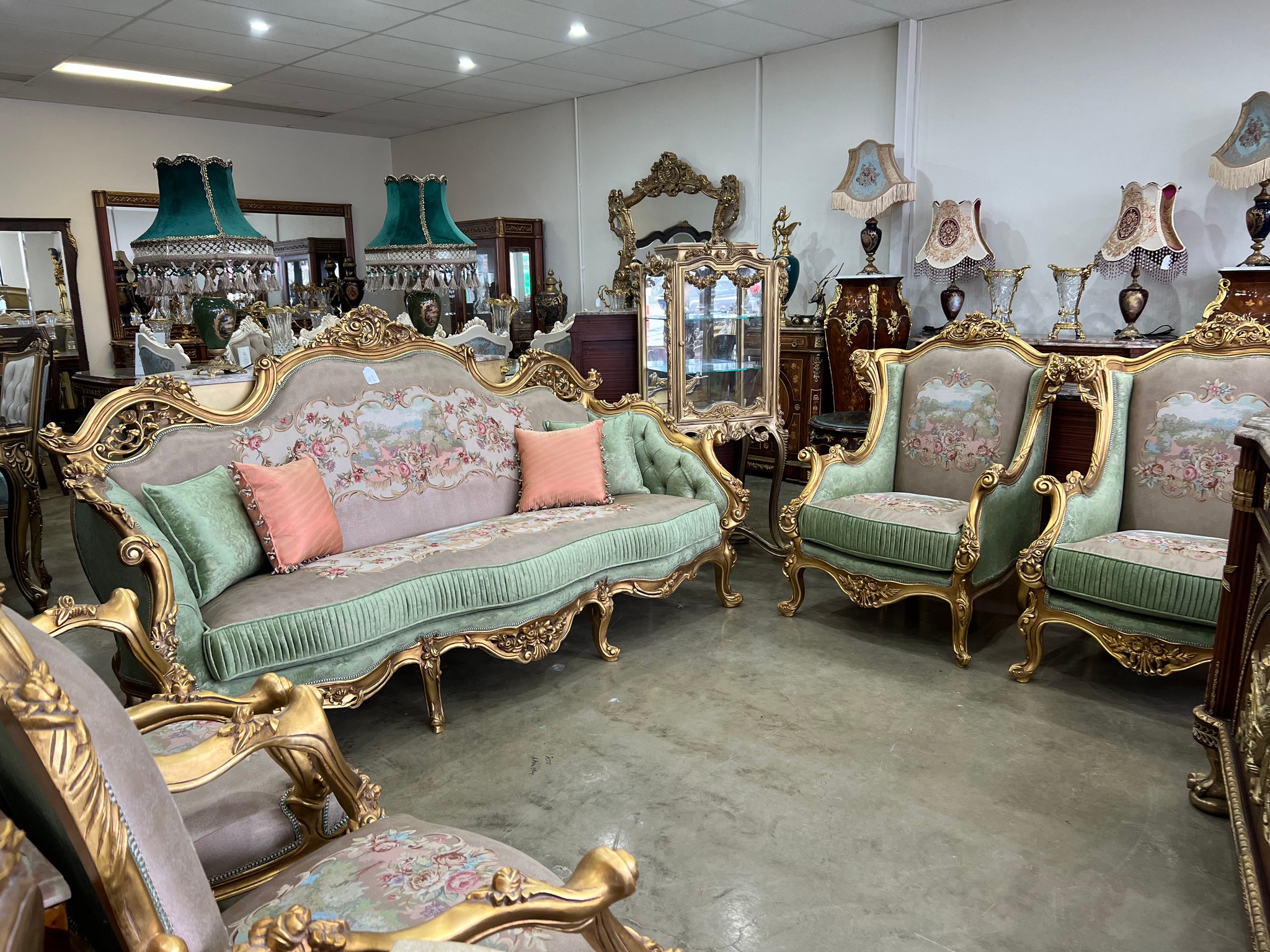 French Sofa Gallery Facebook ad: We offer high quality FRENCH furniture pieces from…