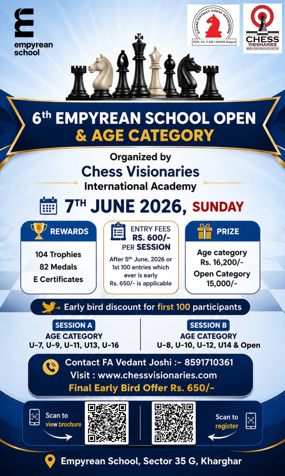 Chess Visionaries Facebook ad