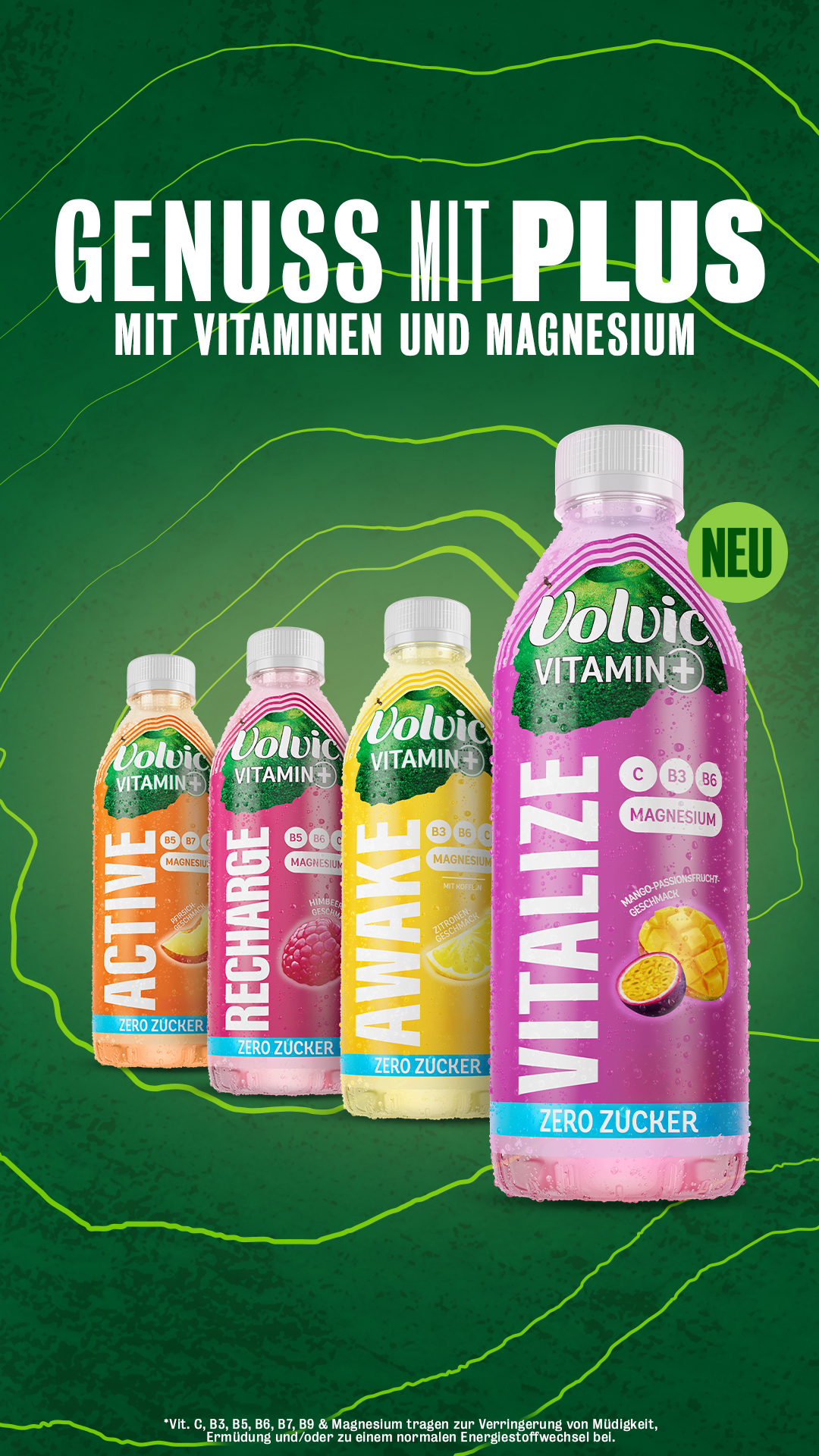 Volvic Facebook ad