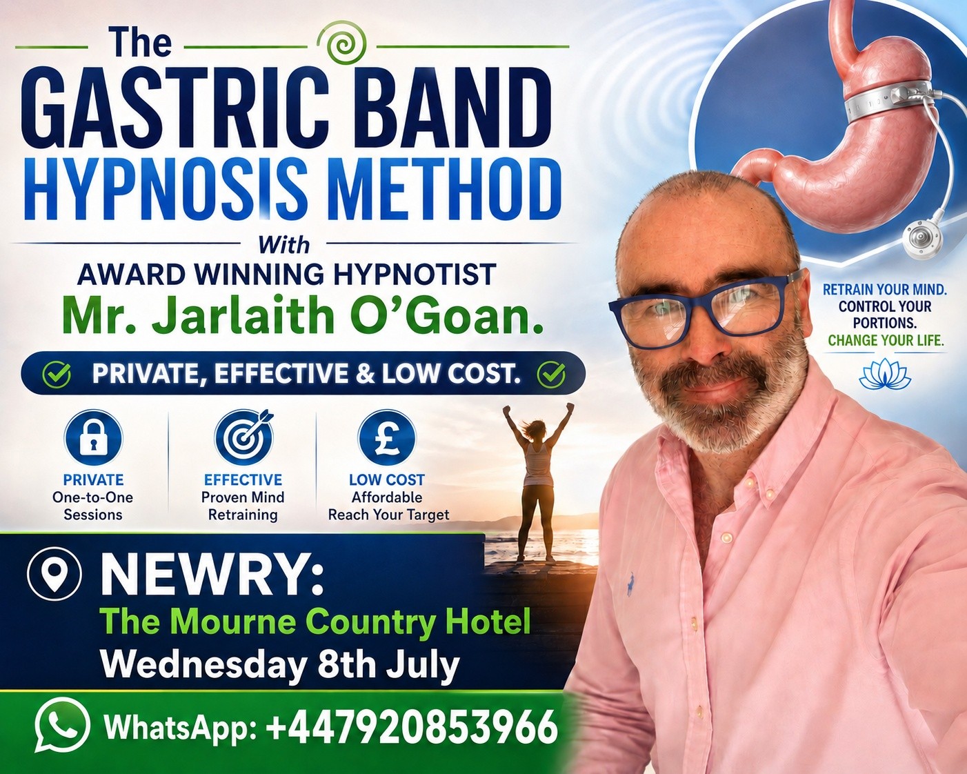 Jarlaith O'Goan Hypnotherapy Facebook ad: ๐๐ผ๐๐๐๐๐พ ๐ฝ๐ผ๐๐ฟ ๐๐๐๐๐๐๐๐