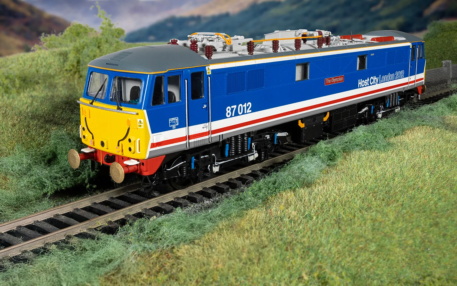 Hornby Model Railways Facebook ad: Network South East - Class 87 - 'The Olympian' 87012