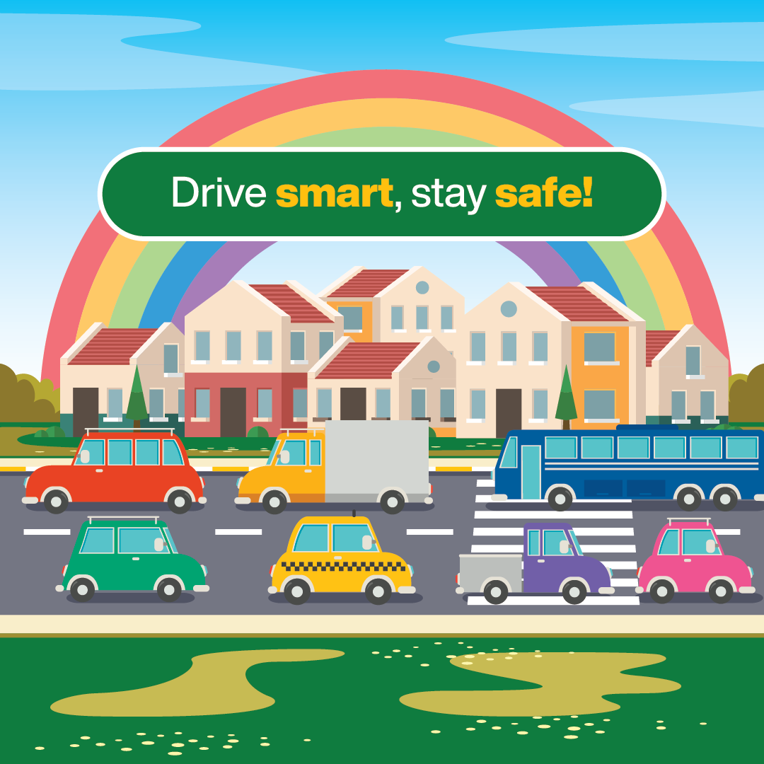 Nagico Insurances Curacao & Bonaire Facebook ad: Safety is a journey, not a destination.