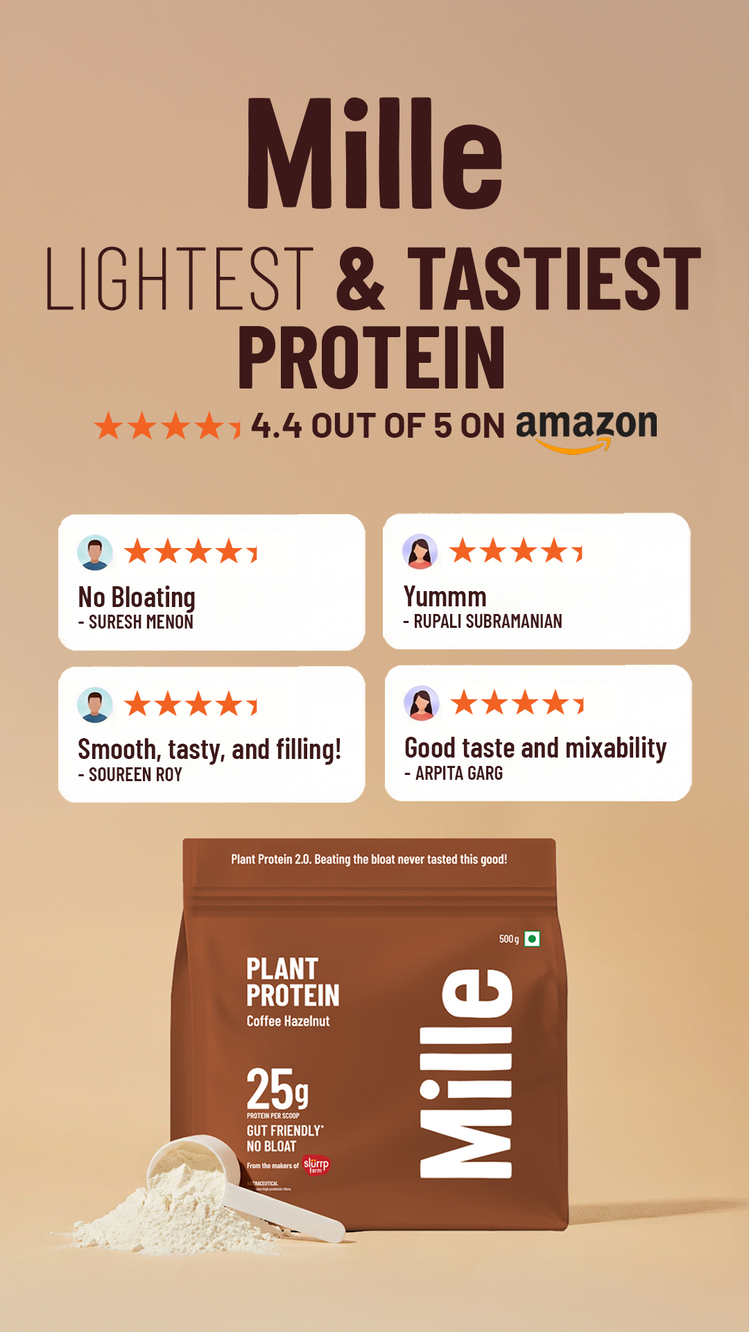Millé: A Supergrain Co. Facebook ad