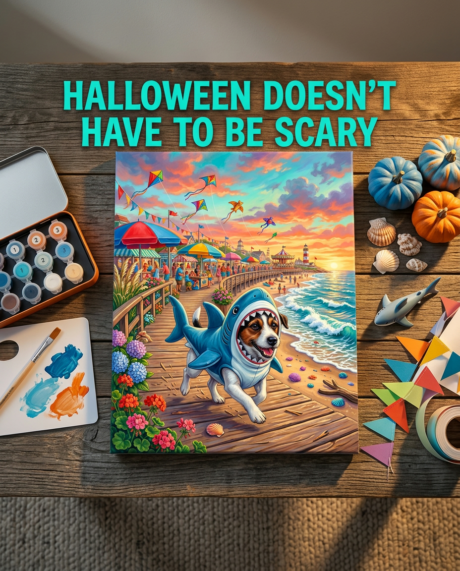 Craftoria Facebook ad: Your Cozy Halloween Hobby