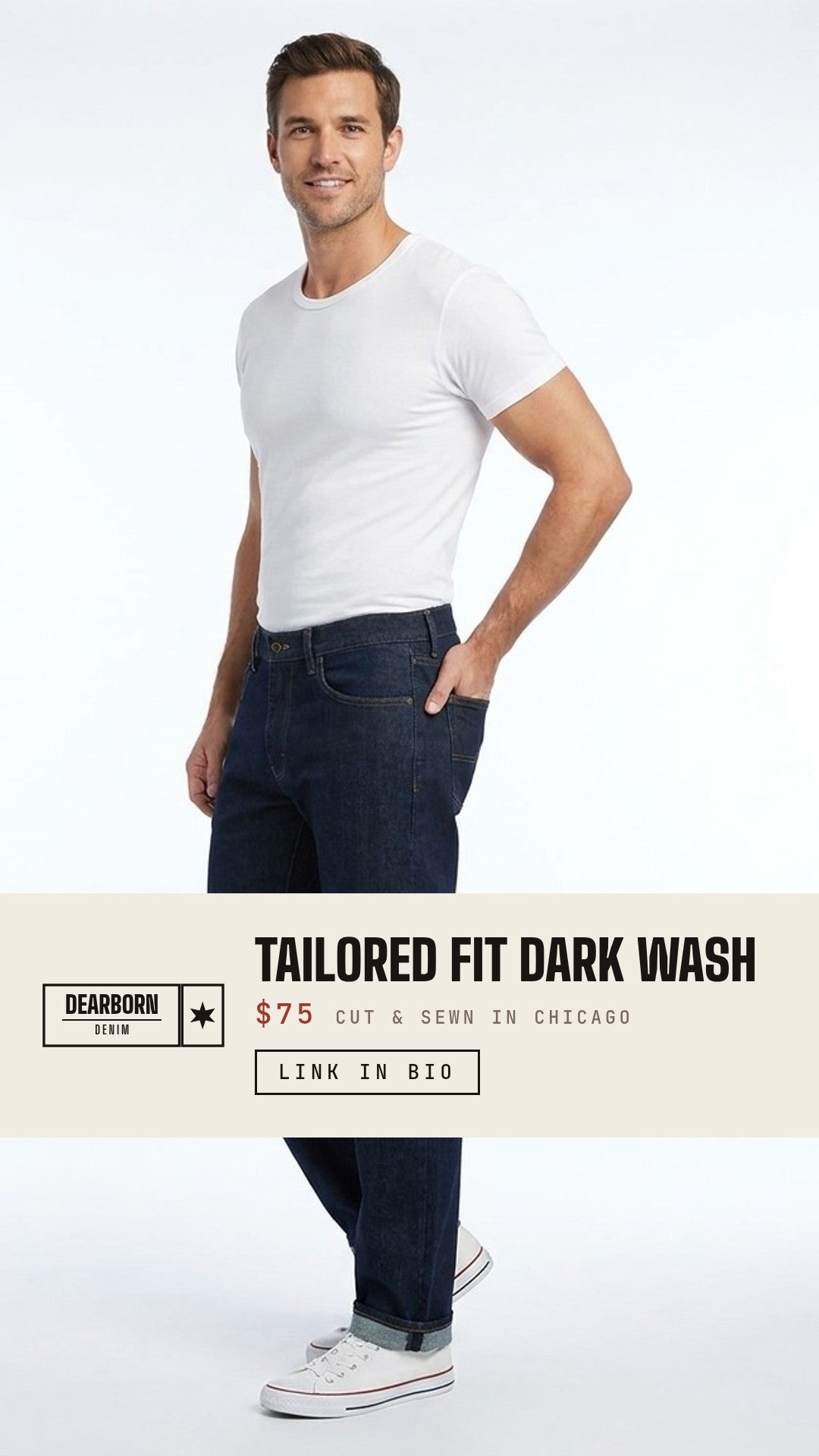 Dearborn Denim & Apparel Facebook ad: $75. Do the Math.