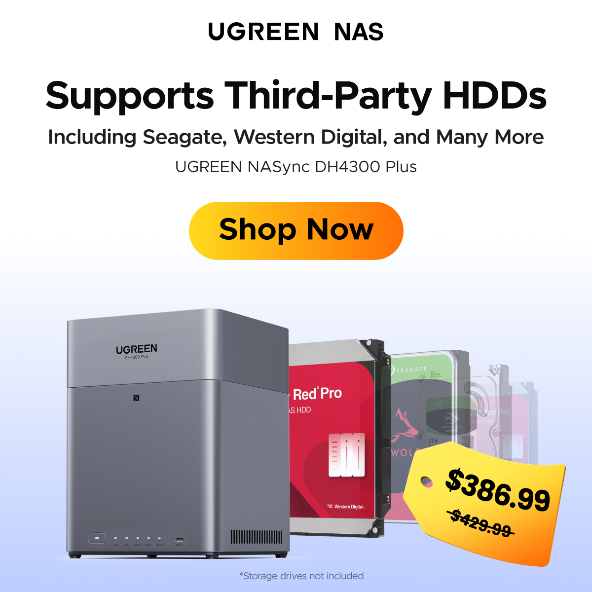 UGREEN NASync Facebook ad