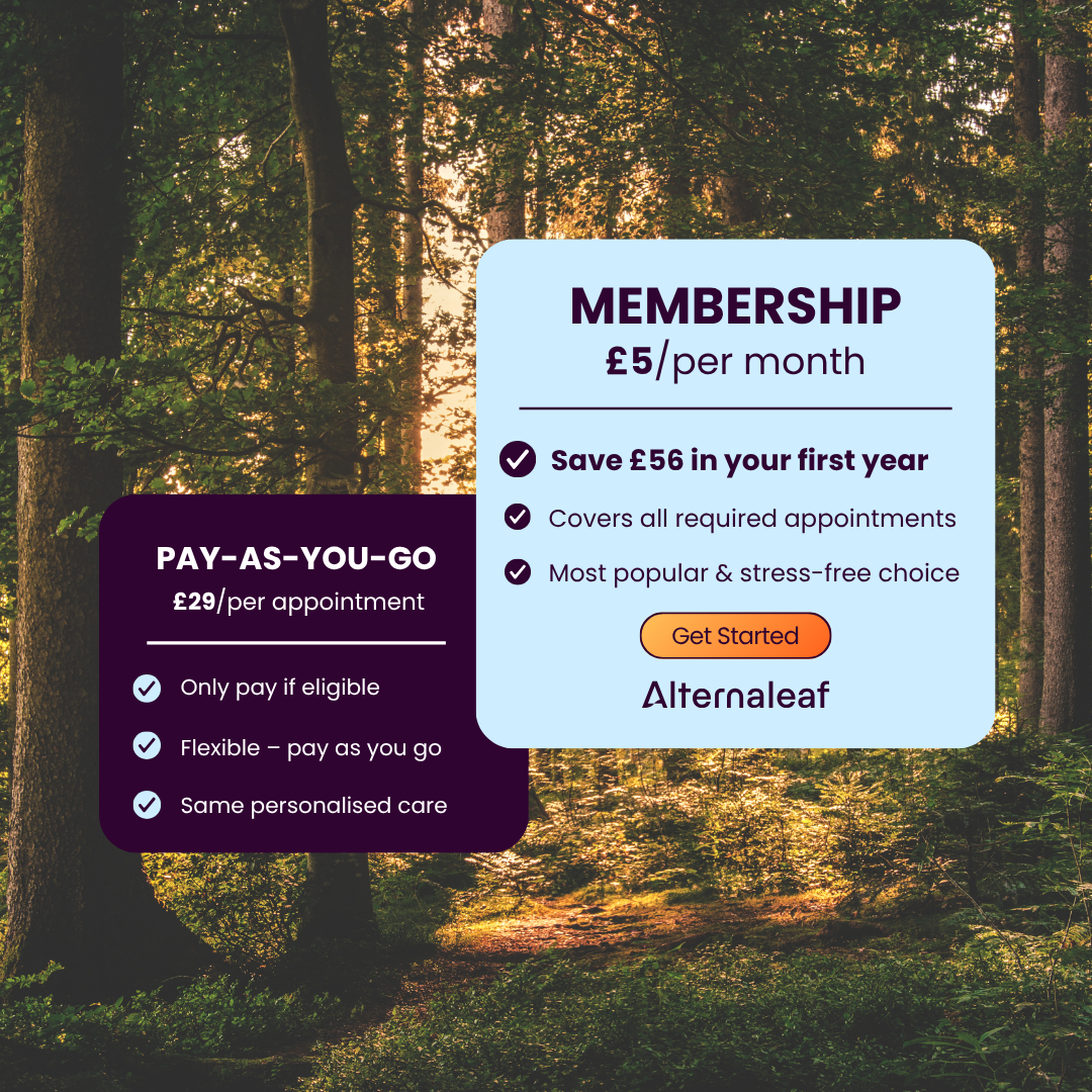 Alternaleaf UK Facebook ad