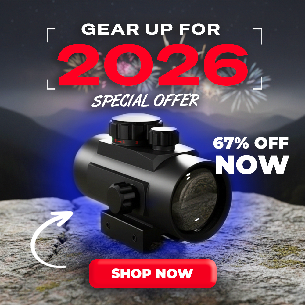 MCG Supply Co. Facebook ad: Start Nailin’ Targets Up To 400 Yards Out Day Or Night