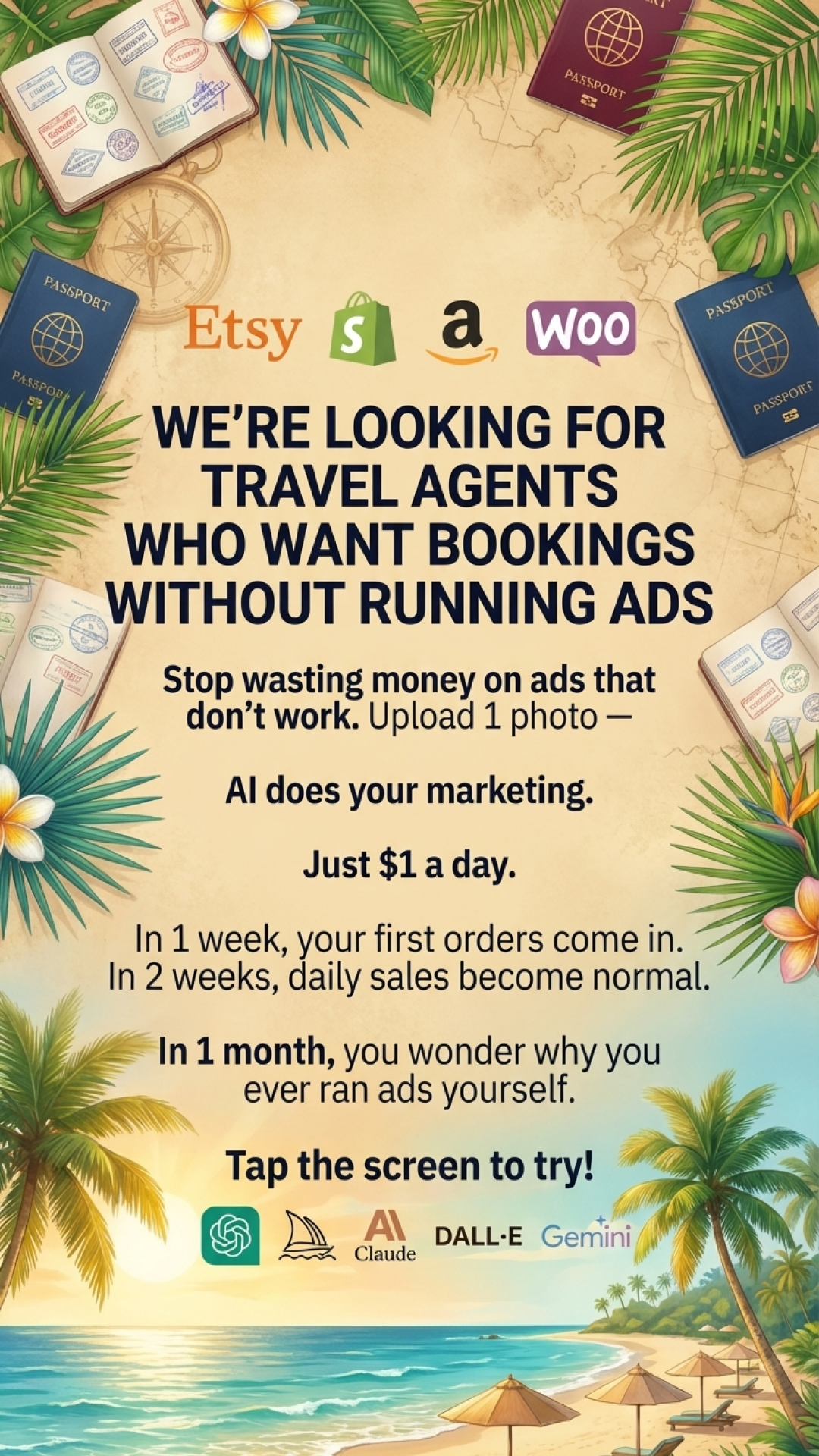 Practical AI Facebook ad