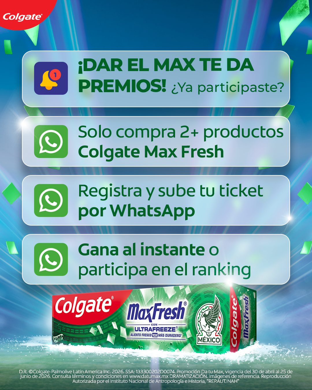 Colgate Latinoamérica Facebook ad