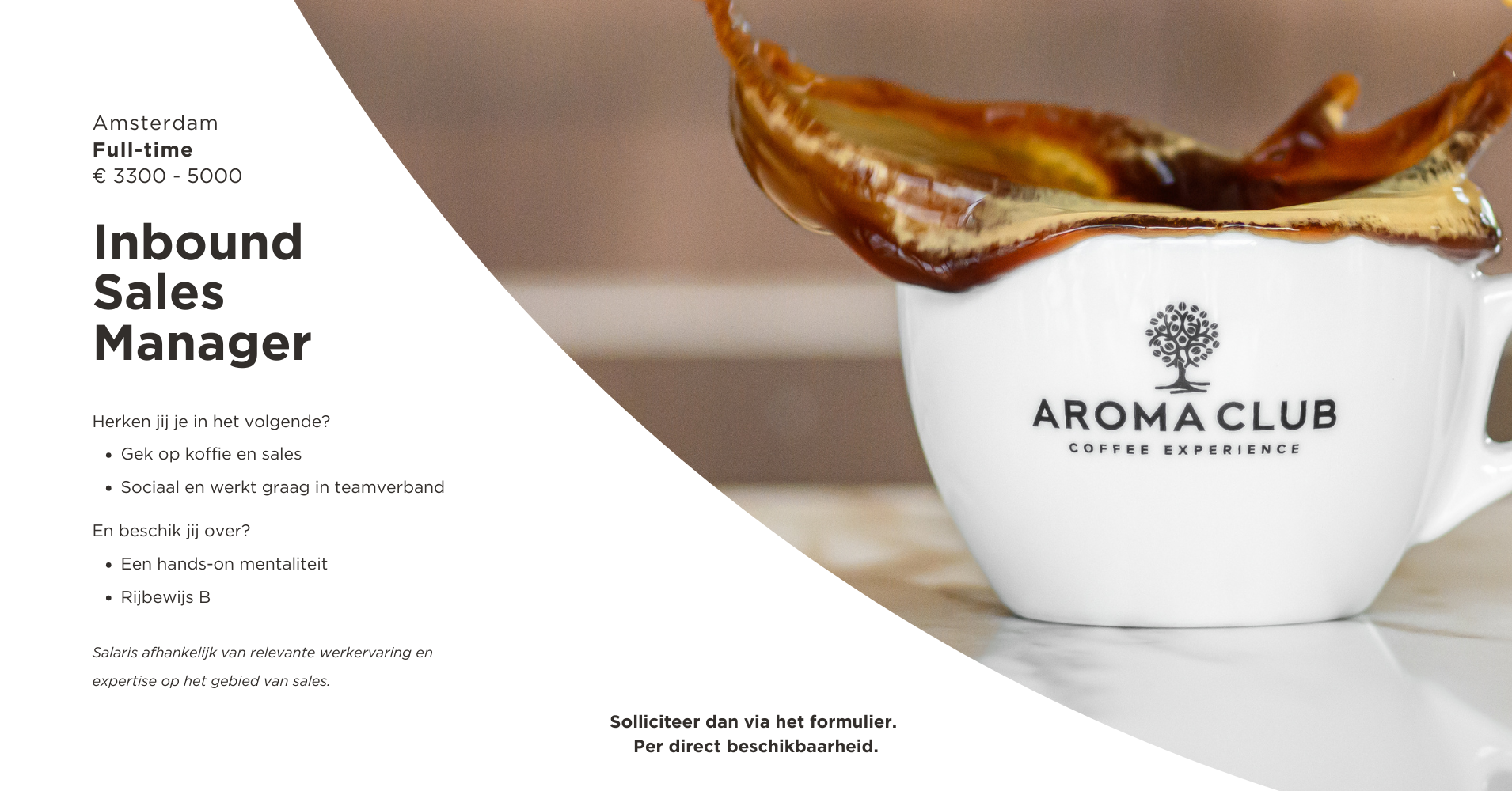 Aroma Club Facebook ad