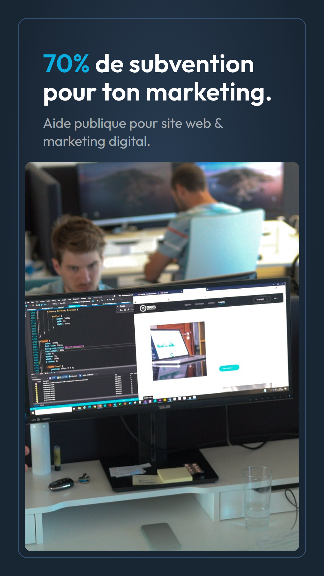 MUM digital agency Facebook ad from Mar 30, 2026