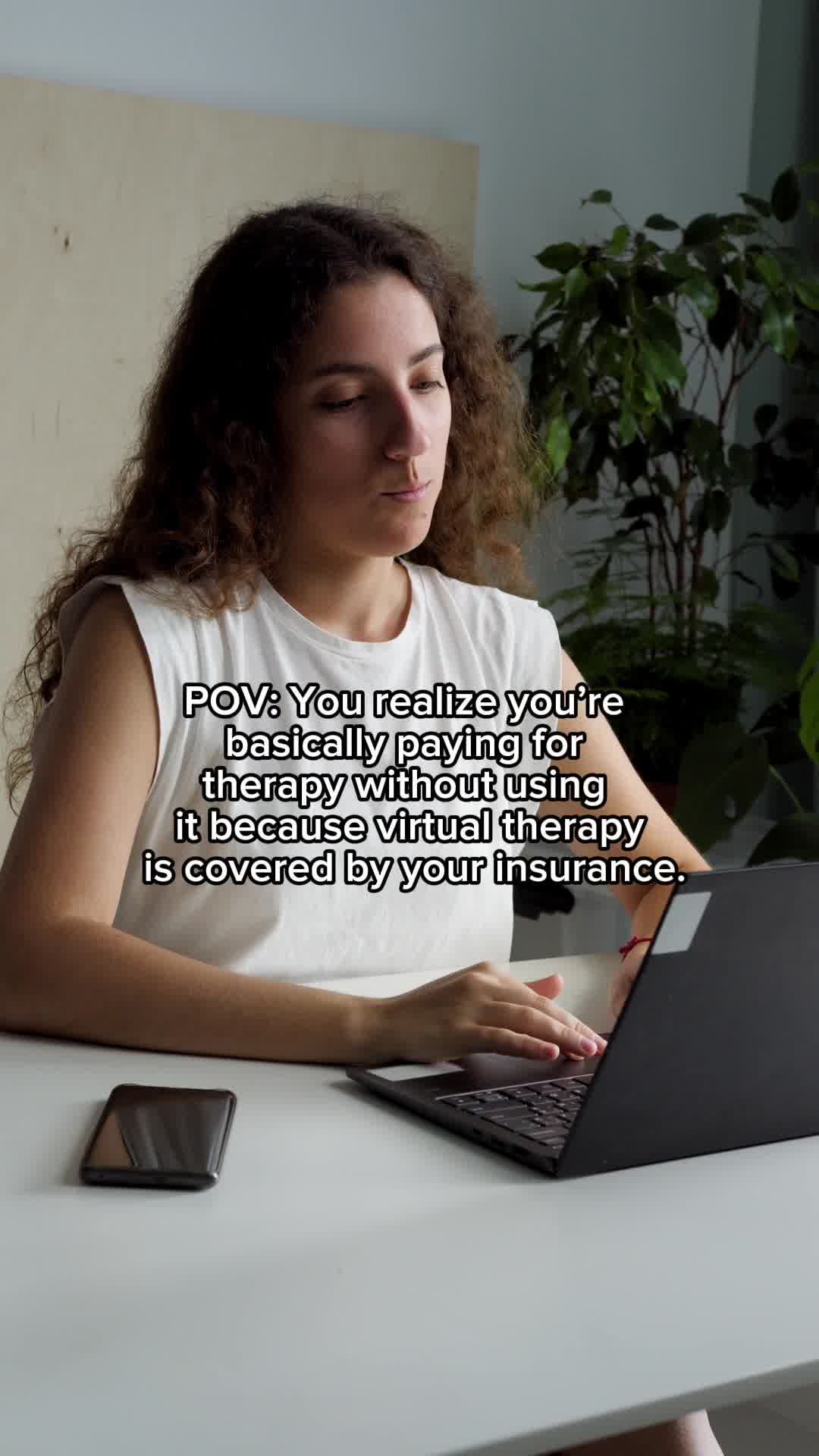 Talkspace Facebook ad: Talkspace online therapy