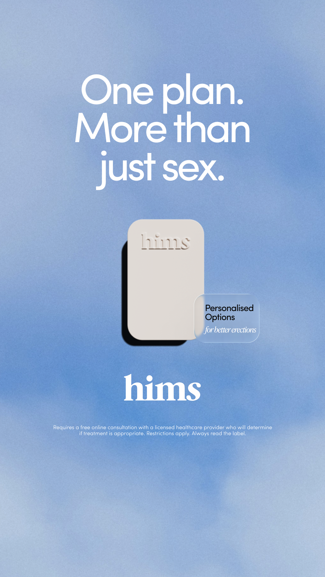 hims Facebook ad